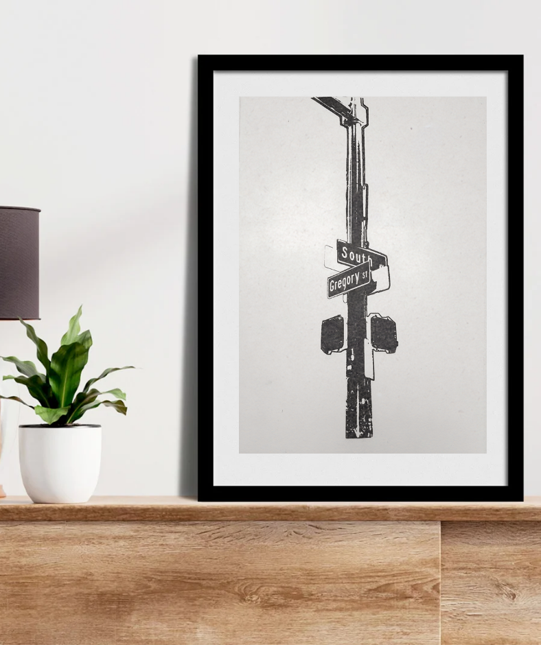 The 'South Wedge' Graphic Print - Gladiator Art & Apparel