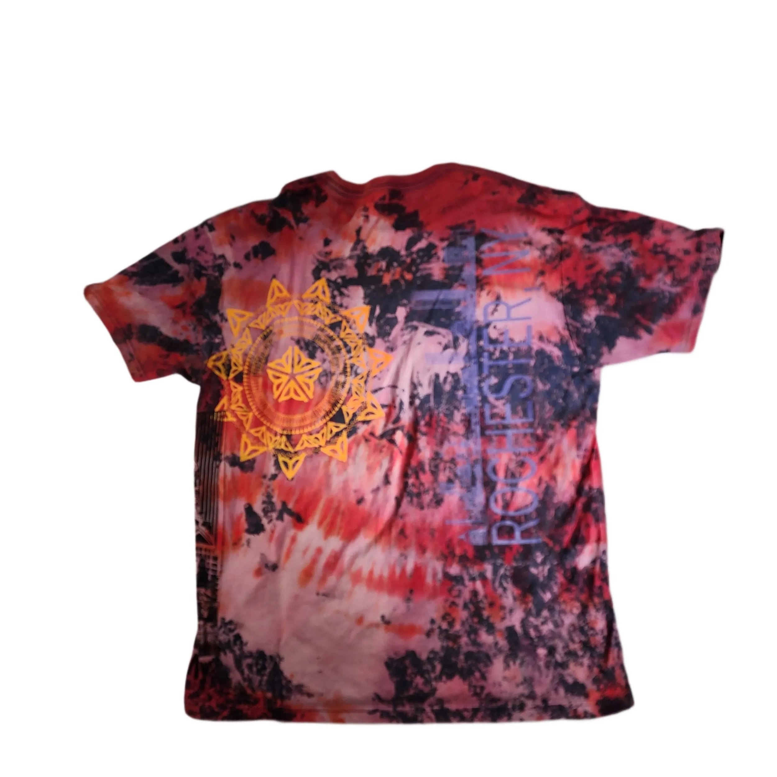 'Olorun' Unisex Monoprint Crewneck T-shirt - Gladiator Art & Apparel