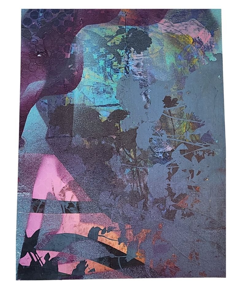 The 'Eagantci' 9x6" Screen Printed Monoprint Poster - Gladiator Art & Apparel