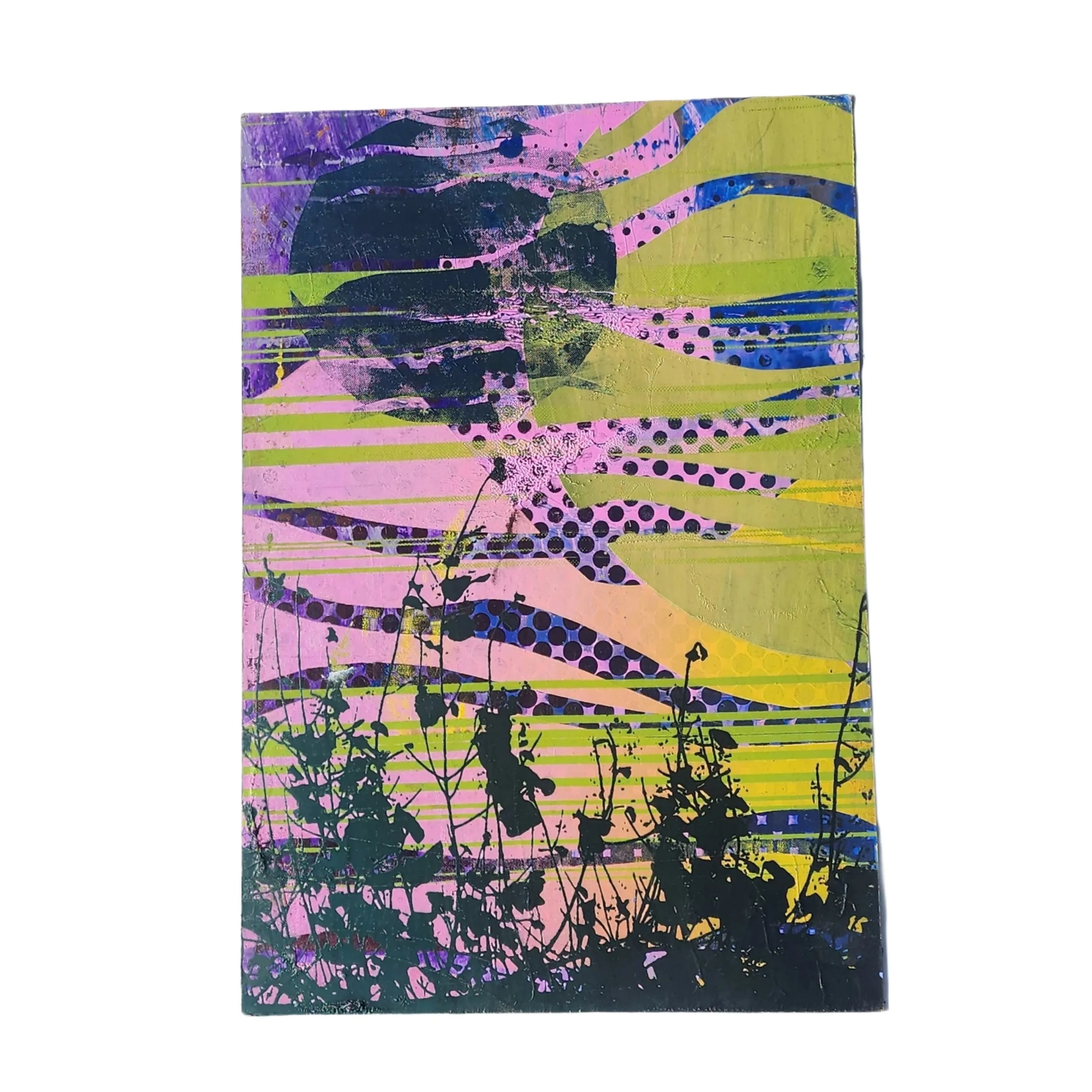 The 'Azeban' 13" x 19" Multi-Color, Screen Printed Monoprint Poster - Gladiator Art & Apparel