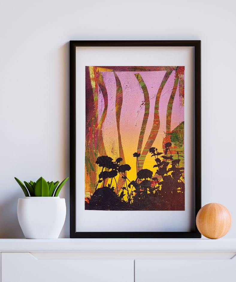 The 'Bayamanaco' 13" x 19" Monoprint Poster - Gladiator Art & Apparel
