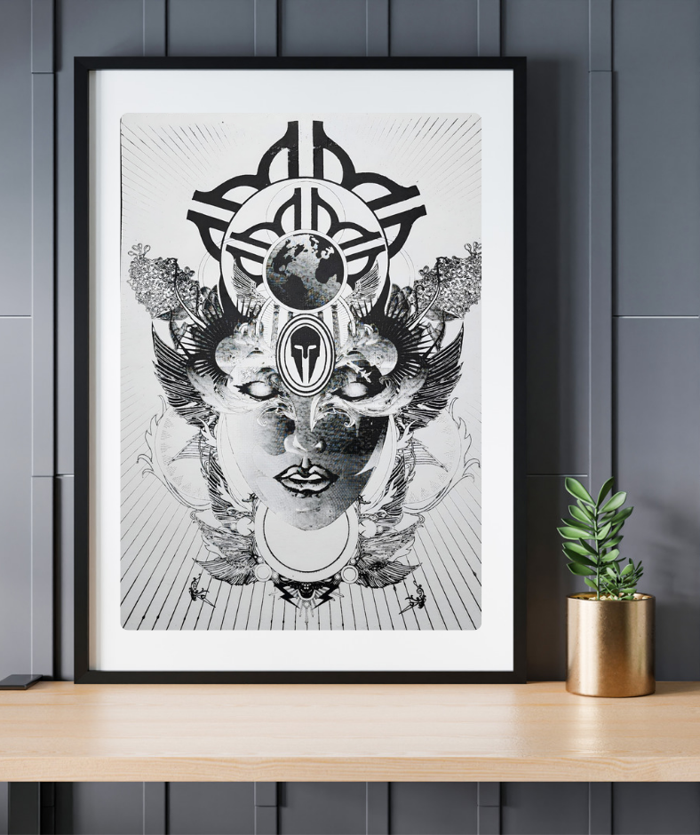 The "Flower City Dreamer" Graphic Print Poster 18" x 24" - Gladiator Art & Apparel