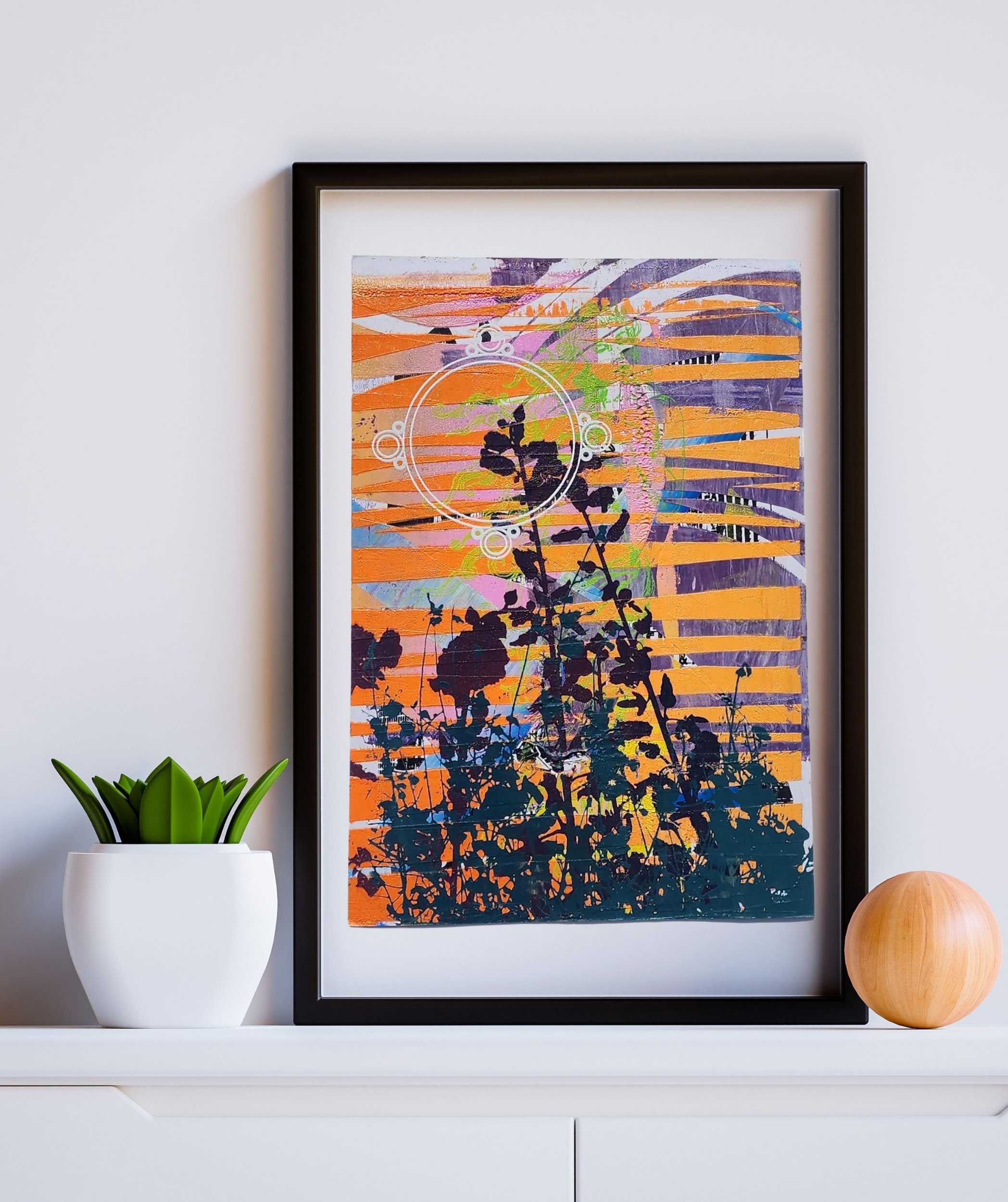 The 'Nerrivik' 13" x 19" Multi-Color, Screen printed Monoprint Poster - Gladiator Art & Apparel