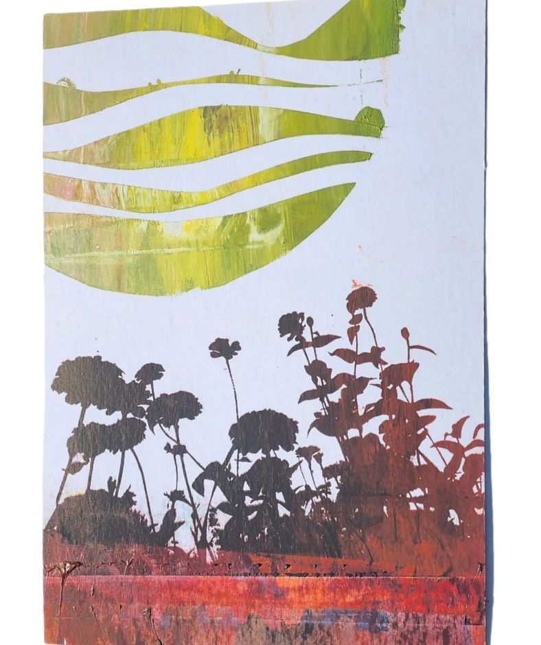 The 'Sedna' 13" x 19" Multi-Color, Screen Printed Monoprint Poster - Gladiator Art & Apparel