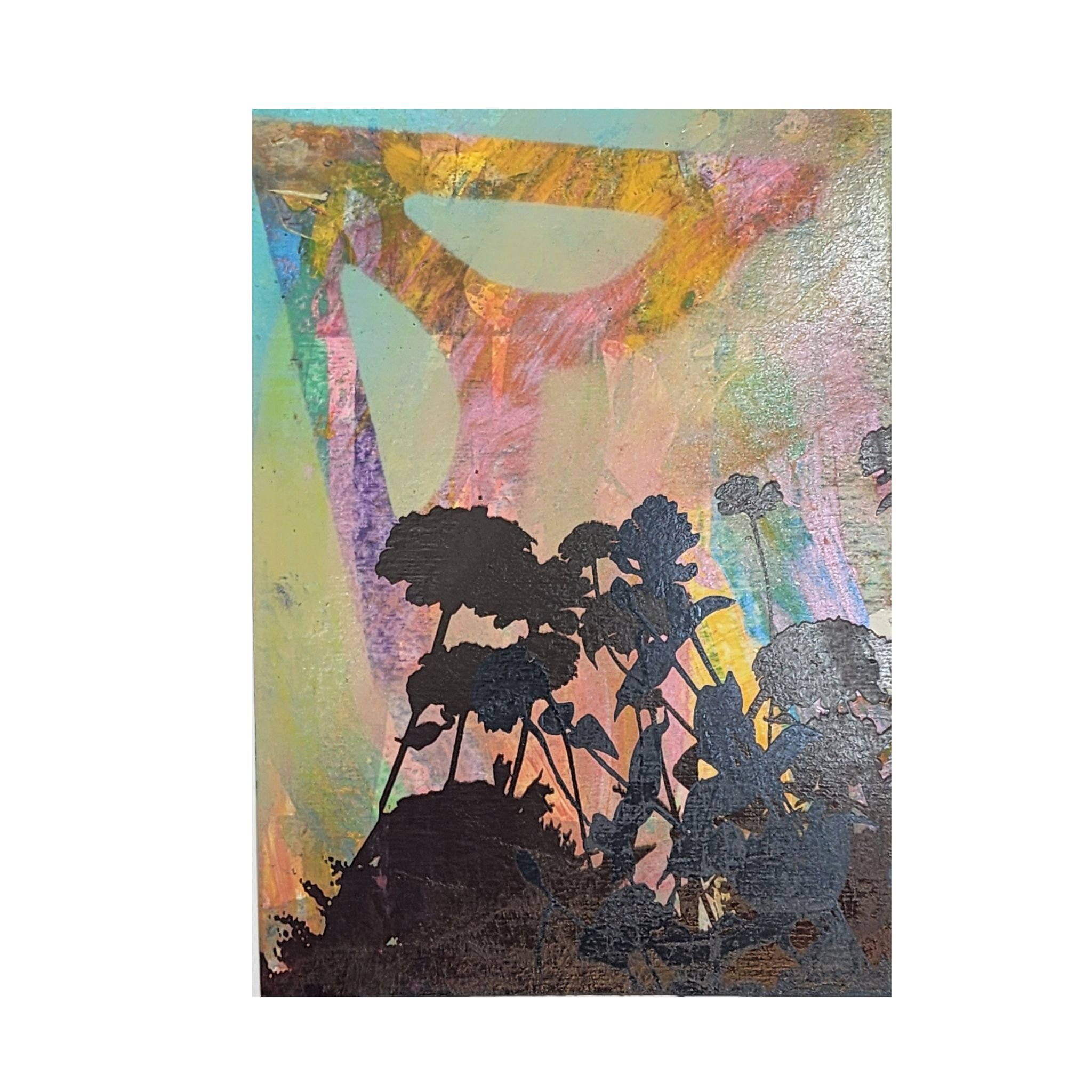 The 'YaYa' 9x6" Screen Printed Monoprint Poster - Gladiator Art & Apparel