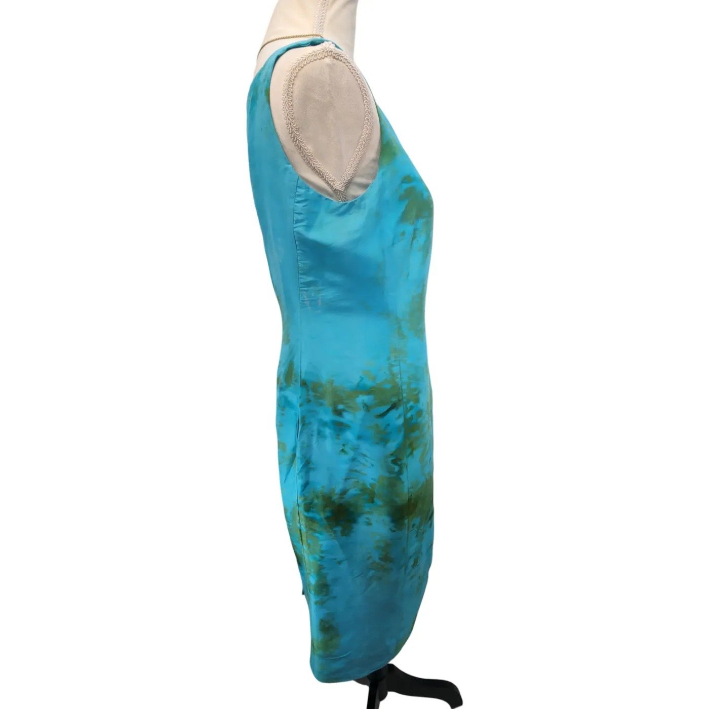 Lauren, Ralph Lauren. Reworked, 100% Silk Sheath Dress. Size: 8 - Gladiator Art & Apparel