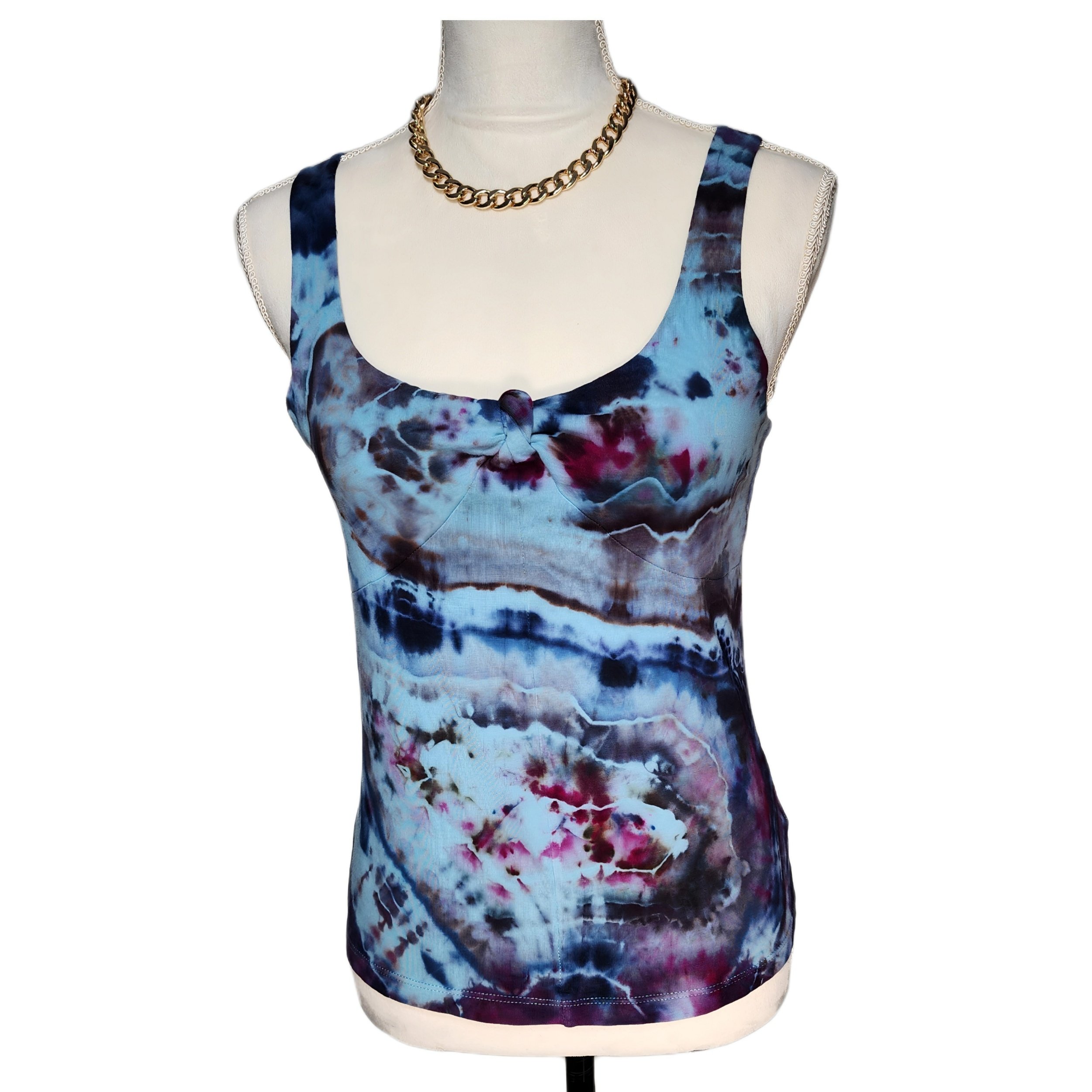 Upcycled, Jones NY, Ice Tie-Dyed Tank Top. Size S - Gladiator Art & Apparel