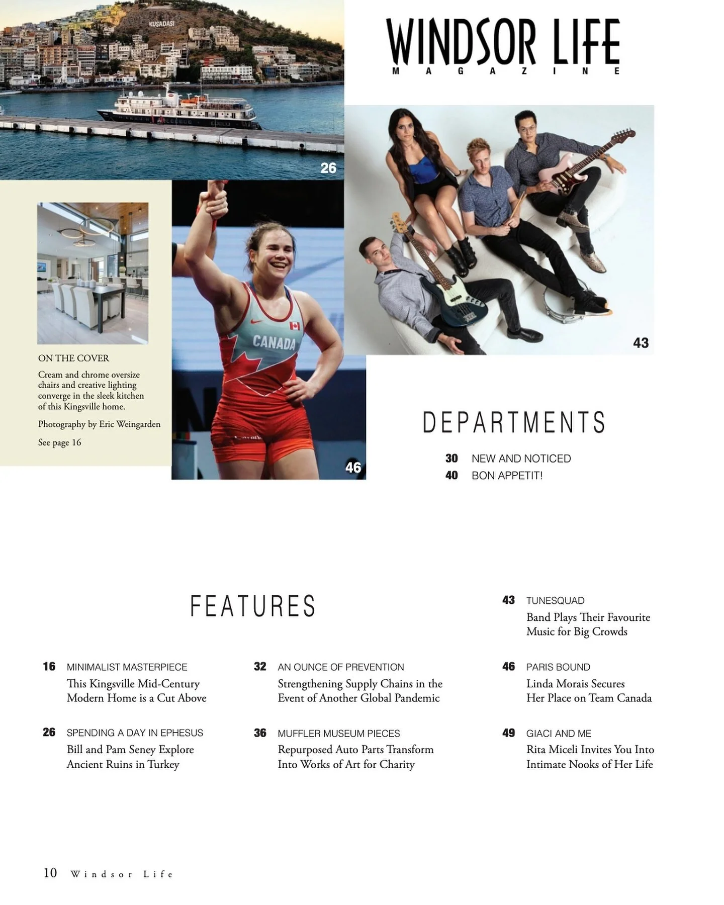 BIG thank you to @windsorlifemag for the feature this month, and Alysia Therrien for the interview! 🙌🏼 Check it out!