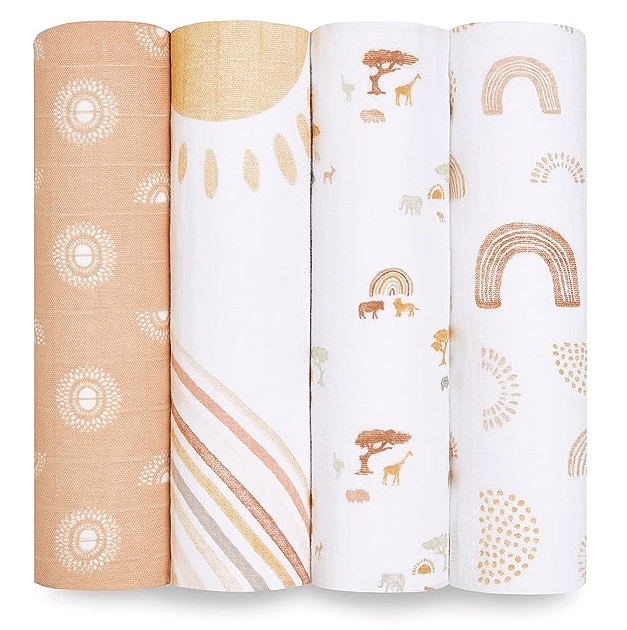 aden + anais Swaddle Blanket 4 Pack