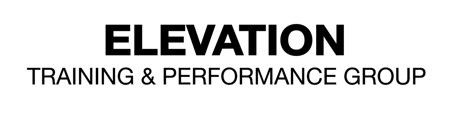  ELEVATION TRAINING &amp; PERFORMANCE GROUP