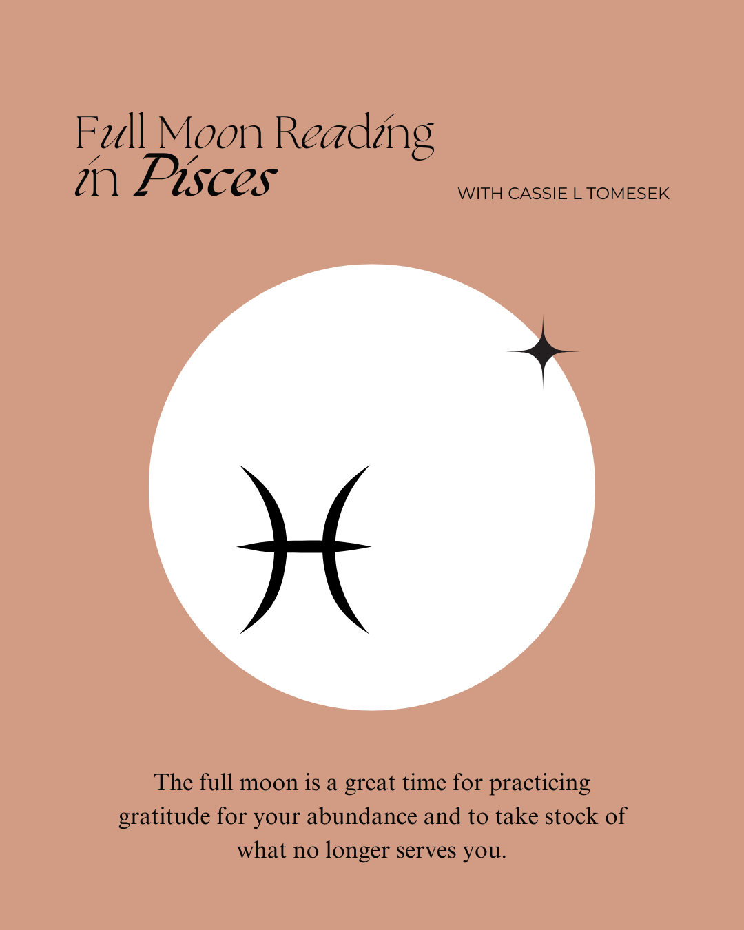 Full Moon Oracle & Astrology Reading Available