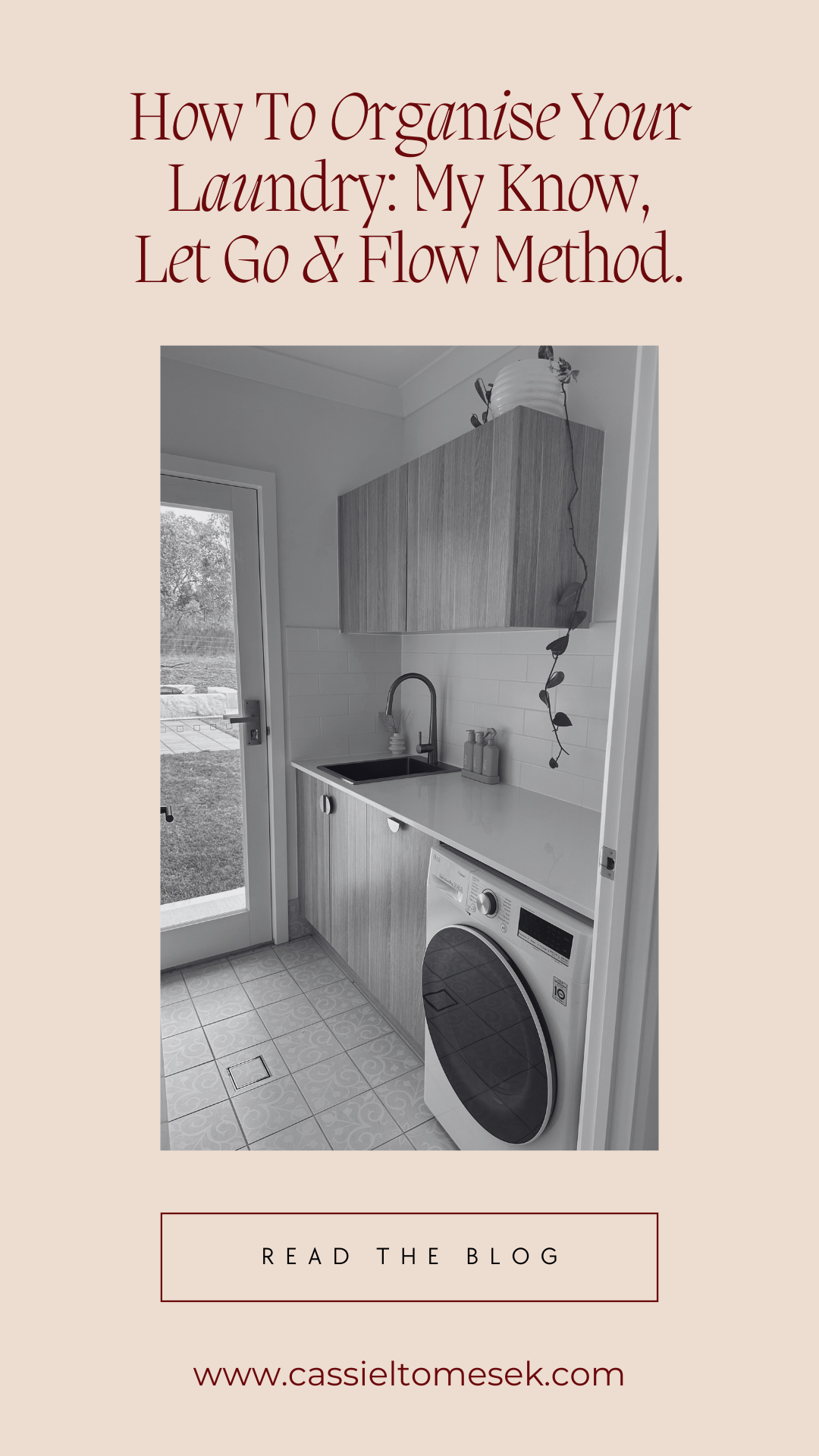 How To Organise Your Laundry: My Know, Let Go & Flow Method.