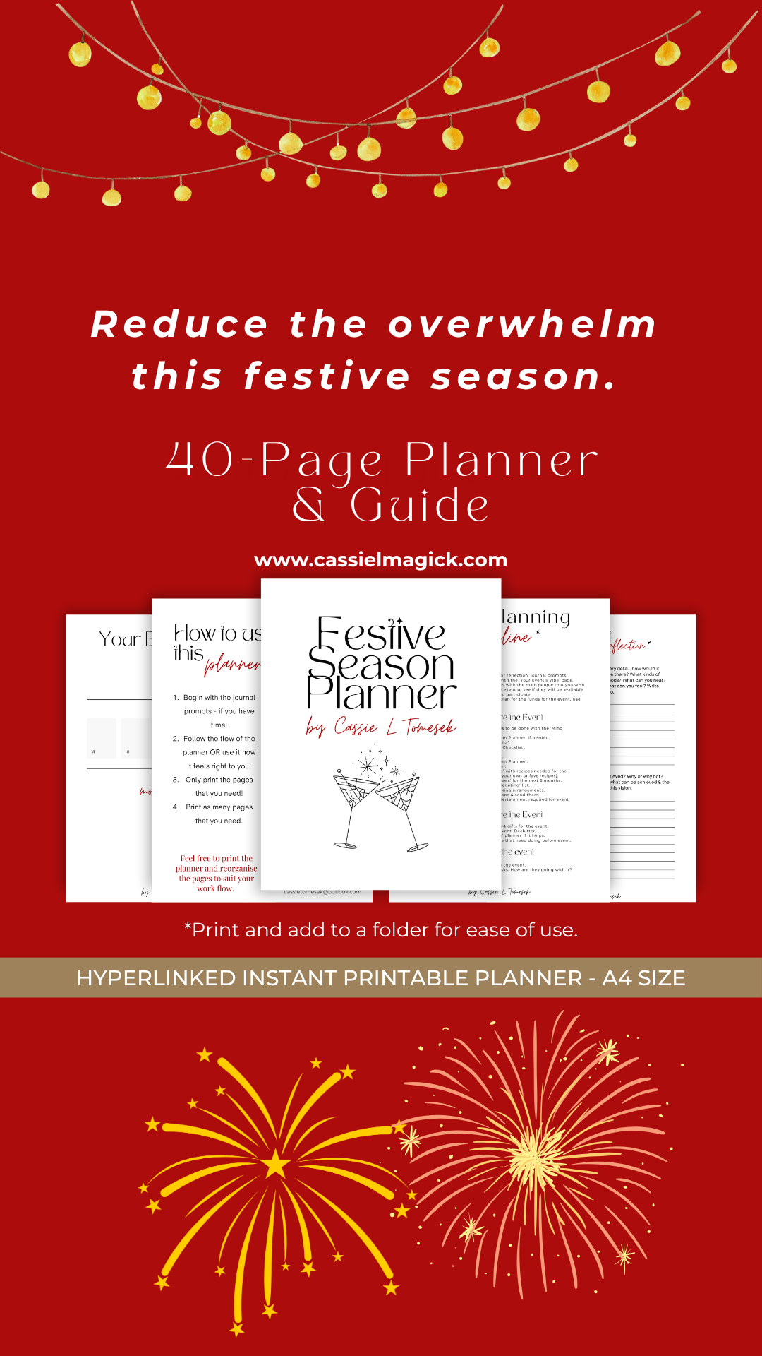 Festive Season Planner