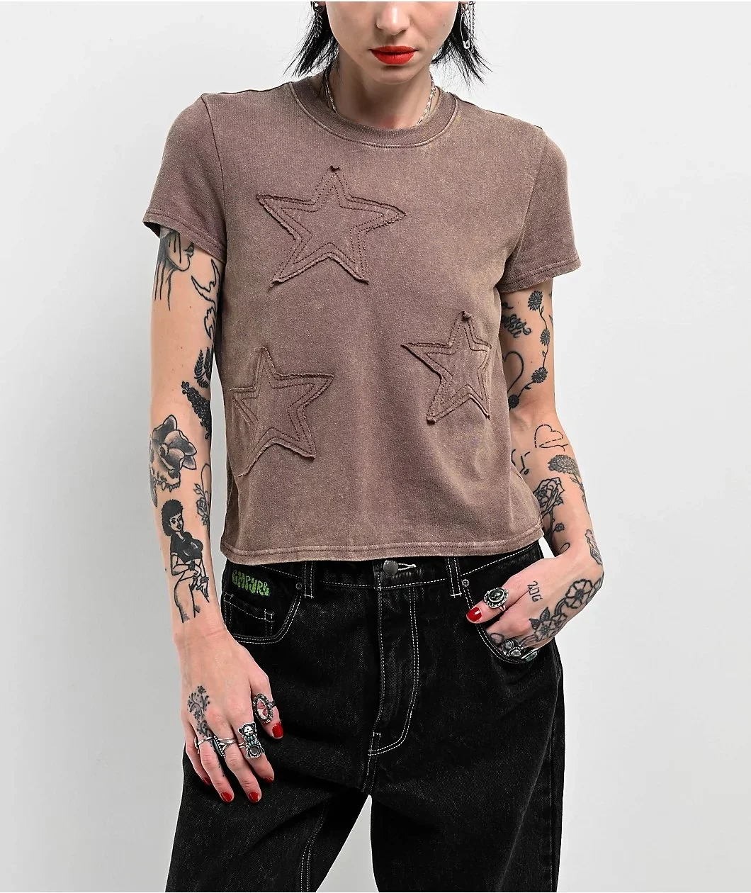 Empyre-Ricky-Deep-Taupe-Wash-Crop-T-Shirt-_392121-front-US.jpg