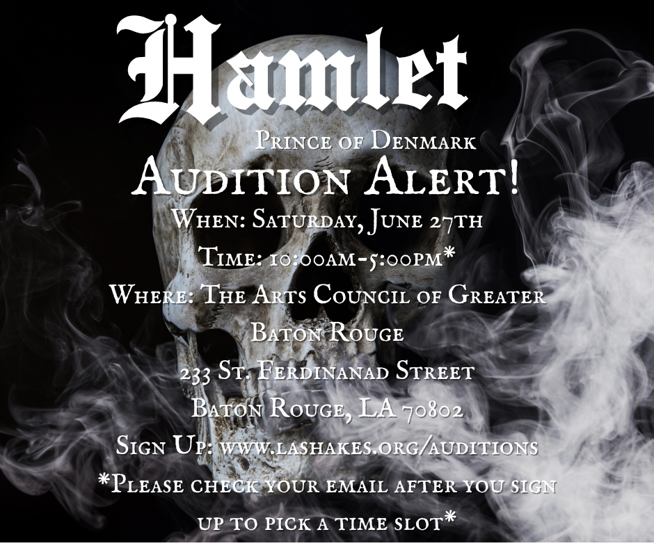 Hamlet Auditions!