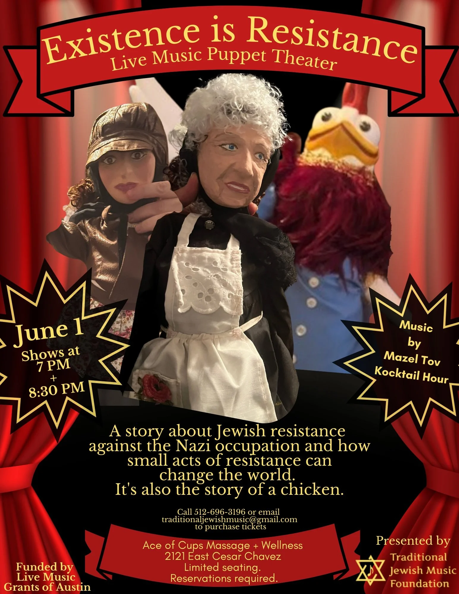Puppet Theater — Traditional Jewish Music Foundation