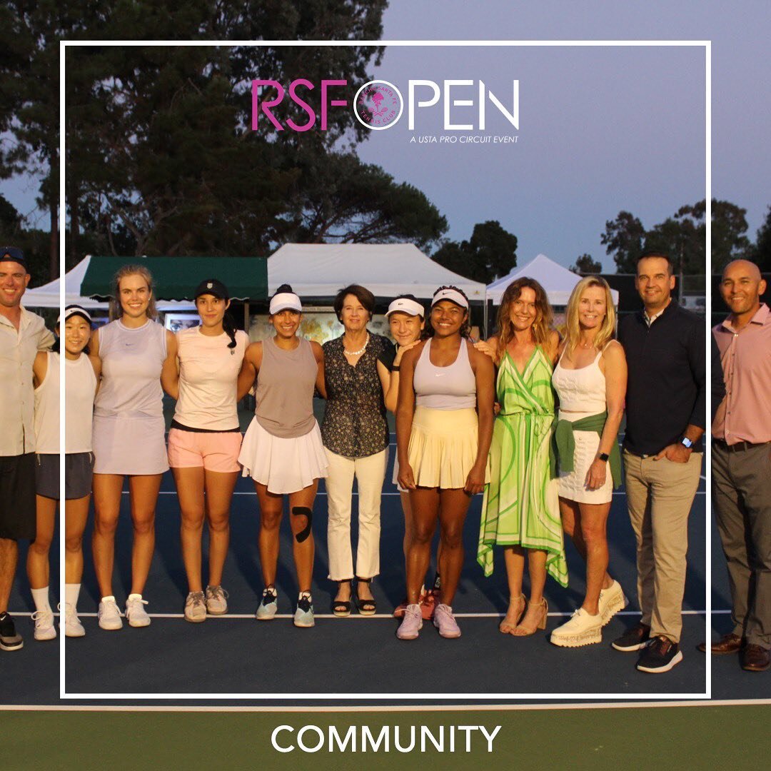The TaliMar RSF Open, presented by The Gillian Gillies and Prentiss Van Den Berg Team with Compass, was a huge success! We kicked it off with a fun Cocktail Party, featuring local music, art, spirits, wine, beer, fashion, tennis legends and great ten