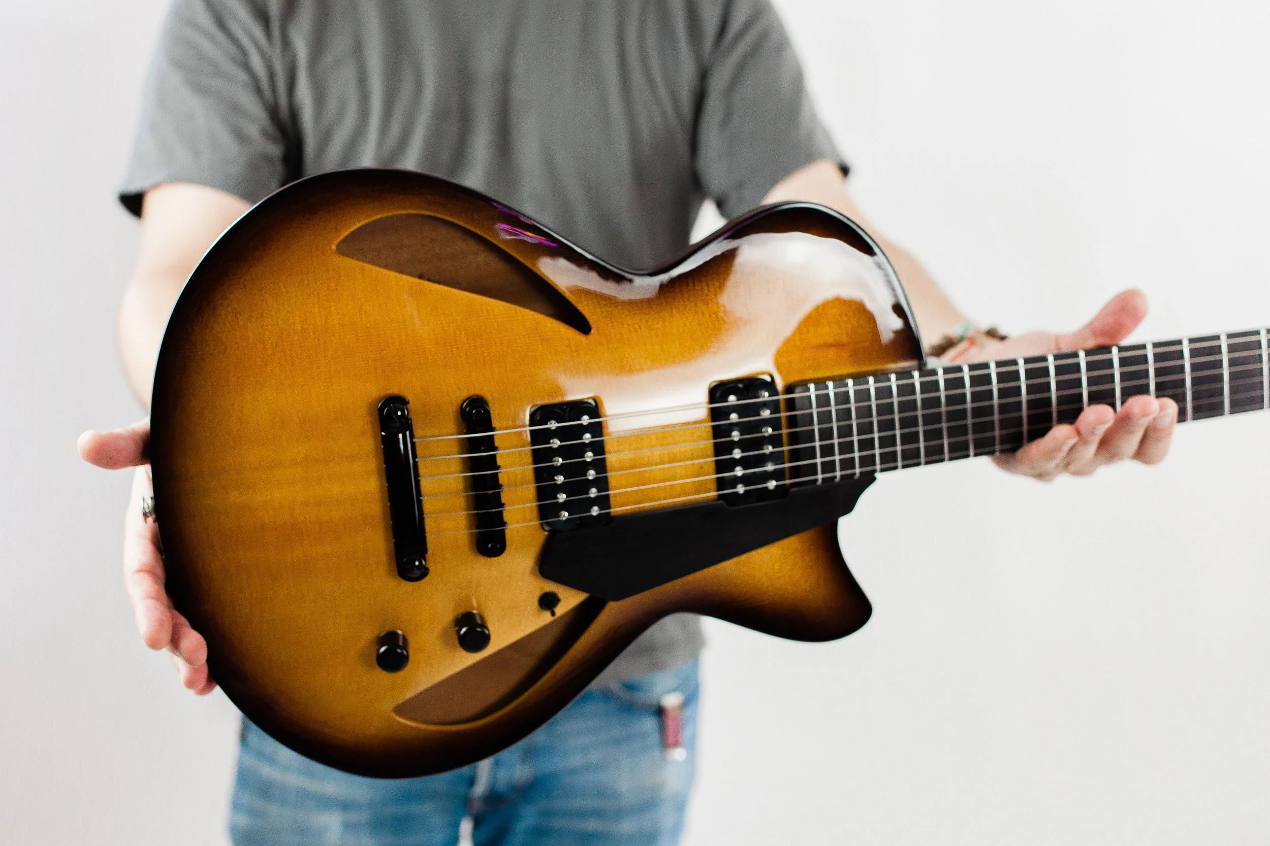 14" Semi-Hollow Archtop with Spruce Top