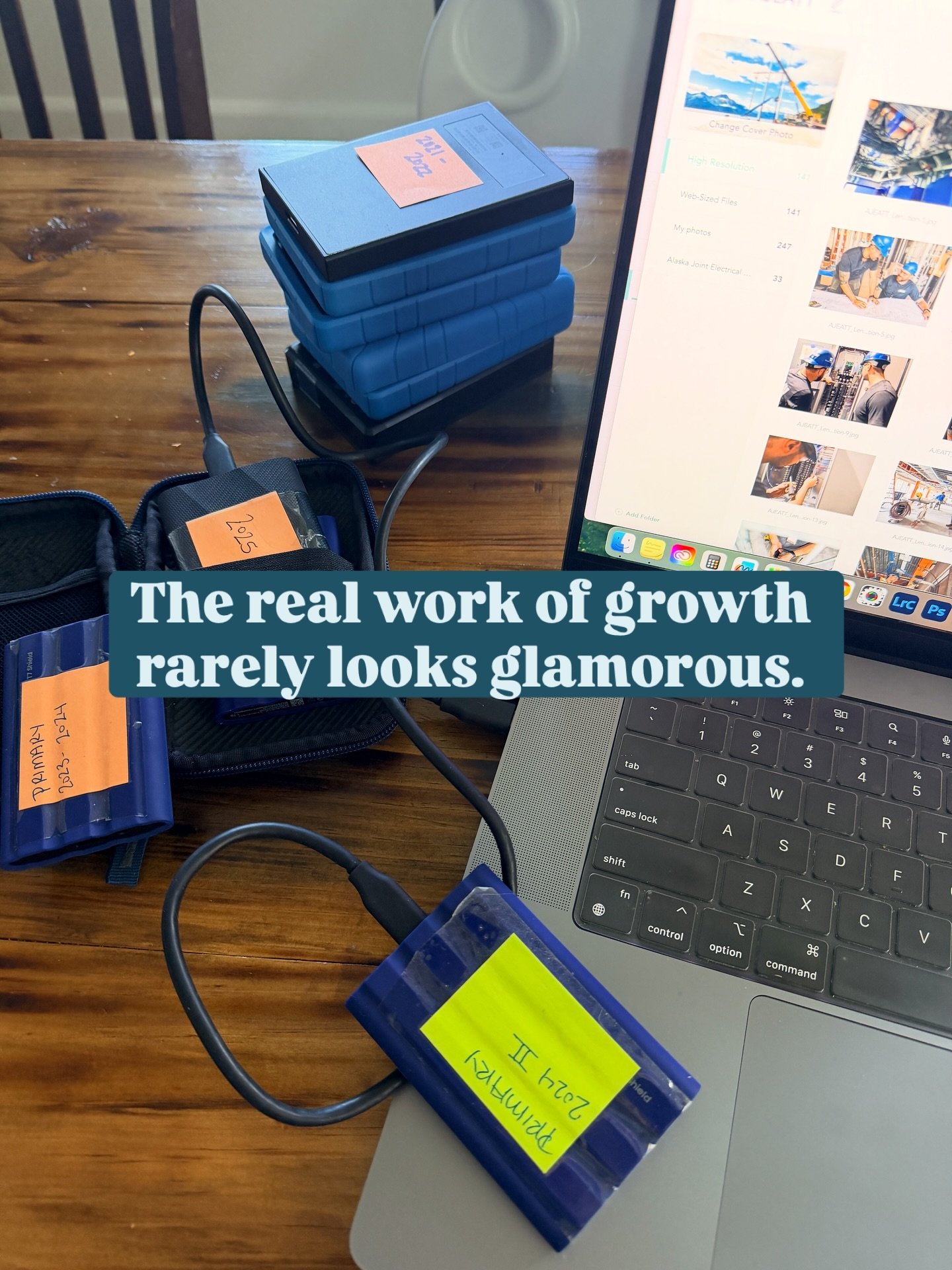 This wasn&rsquo;t a content trip or a getaway.

It was a reset.

I came to Hawaii to clear the noise and rebuild the systems behind my business &mdash; the kind of work that never makes the highlight reel.

There were quiet mornings with coffee and a