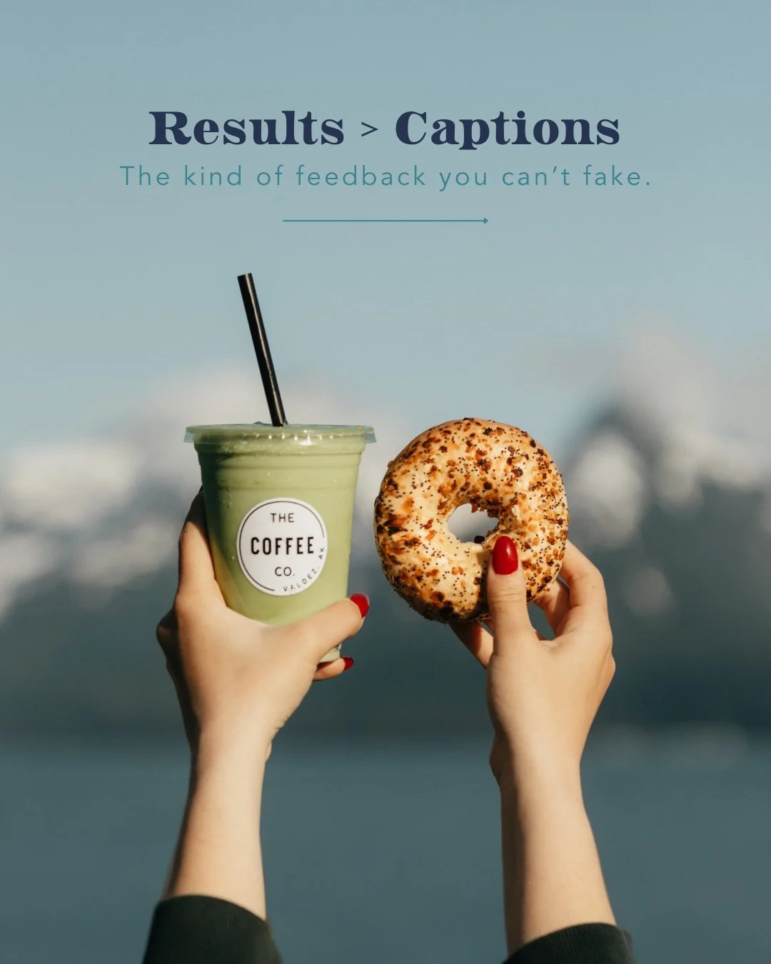 You can write the most clever caption in the world, but if the visuals do not hit, it does not matter.

What&rsquo;s my messages in this carousel?

&ldquo;Can I share this?&rdquo;
&ldquo;I&rsquo;m obsessed.&rdquo;
&ldquo;These make me feel confident.