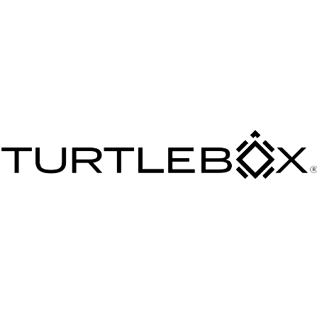 TurtleBox logo with a turtle graphic and the text 'TurtleBox'.