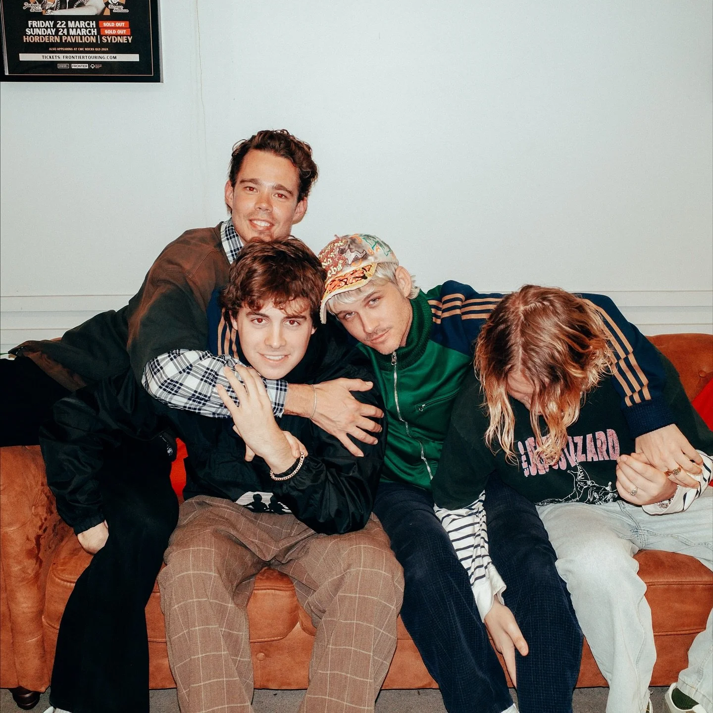 A massive couple of nights locked in with the boys in Sydney @royelotis 🪇

📸: @jamiesonfilm