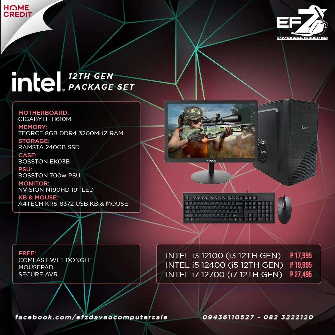 Desktop Sets — EFZ COMPUTER PARTS AND ACCESSORIES TRADING