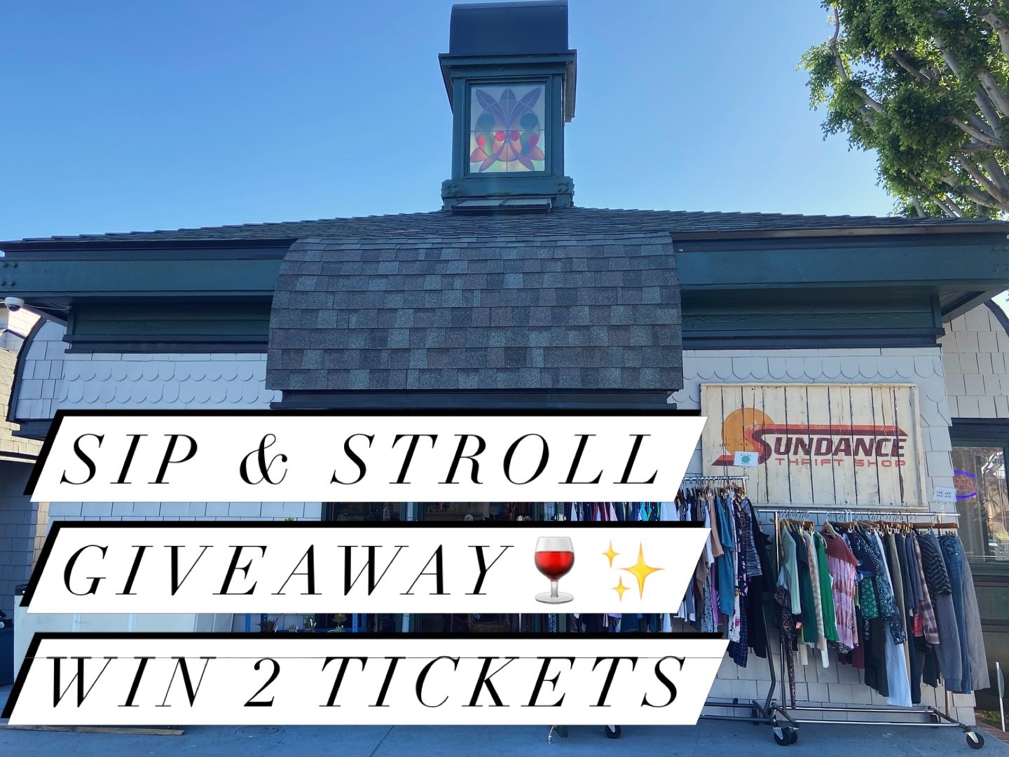 🎟 SIP &amp; STROLL GIVEAWAY 🍷✨

We&rsquo;re so excited to be part of Sip &amp; Stroll in Old Town Tustin with @tustinchamber @tustincommunityfoundation_ @dreamersmarkets 💛

We&rsquo;re giving away 2 tickets &mdash; and we want you there.

How to e
