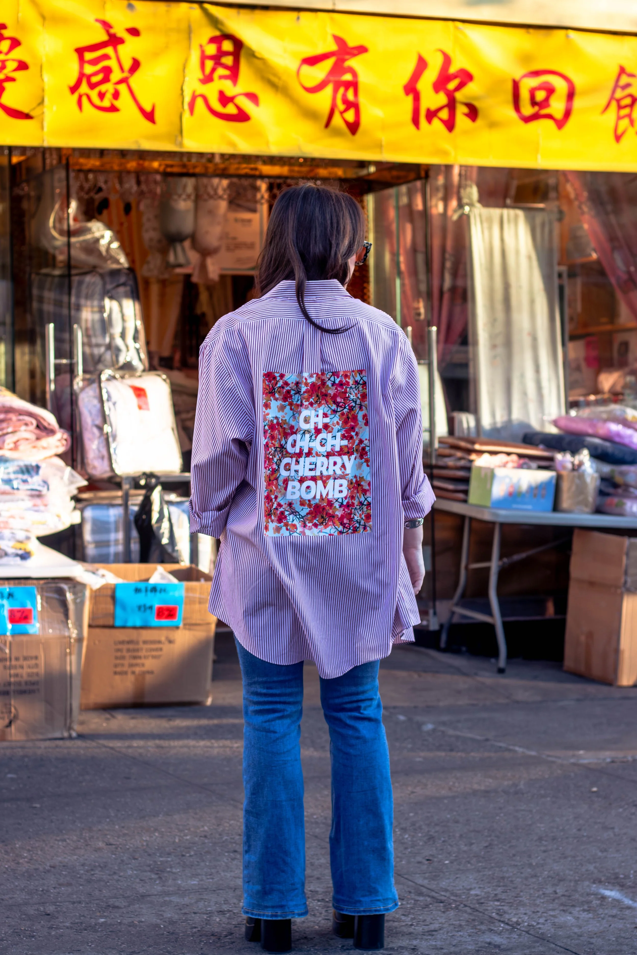Punk Cherry Bomb Button Down