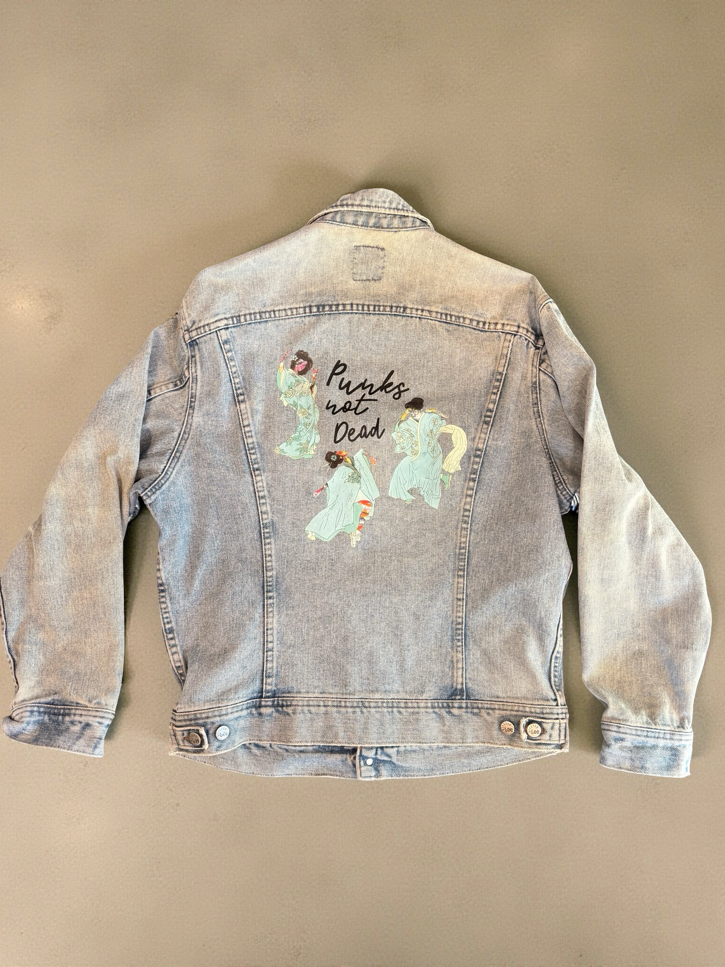 Vintage Lee Denim Riot Geishas