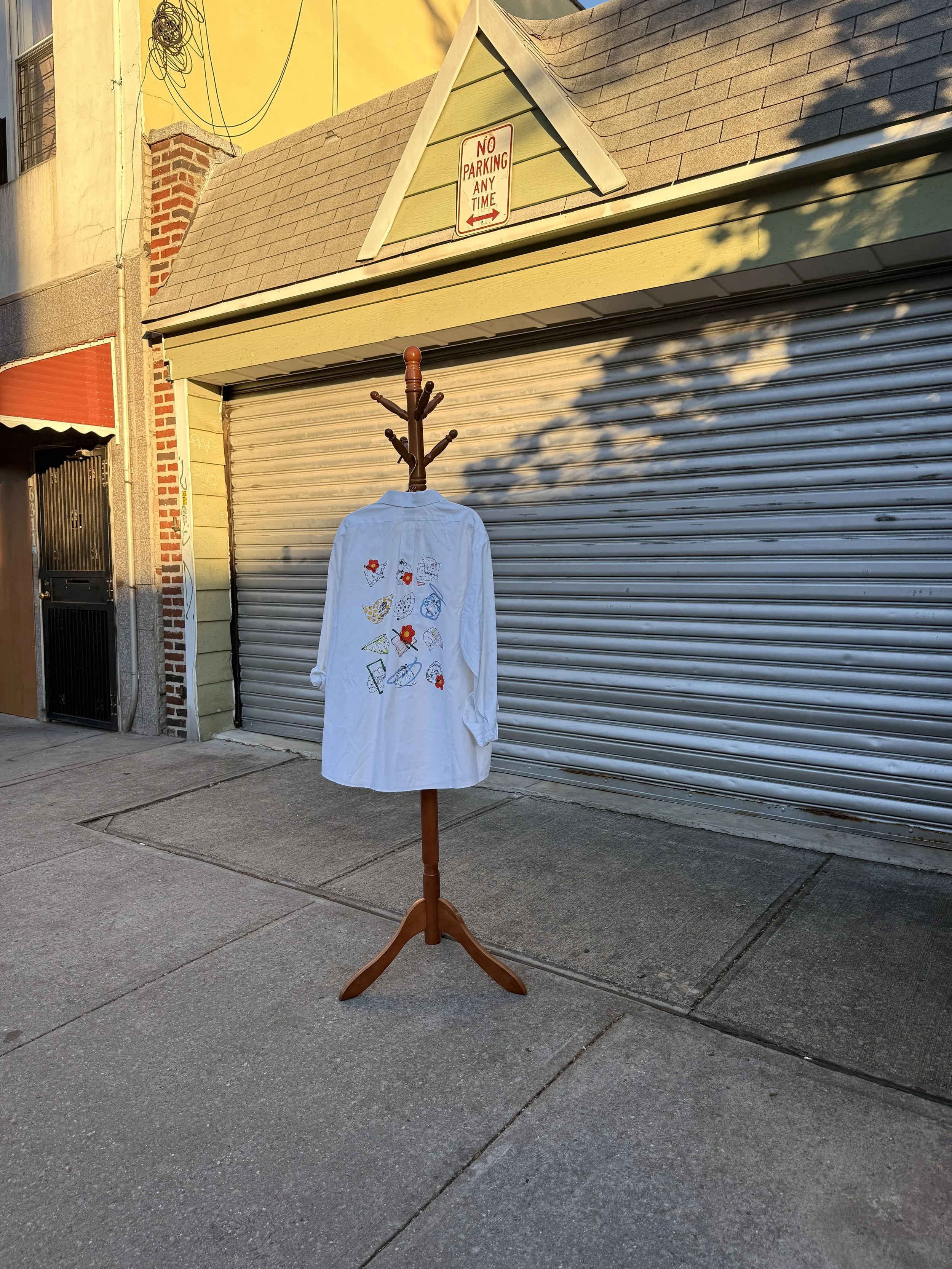 Dumpling of the World Button Down