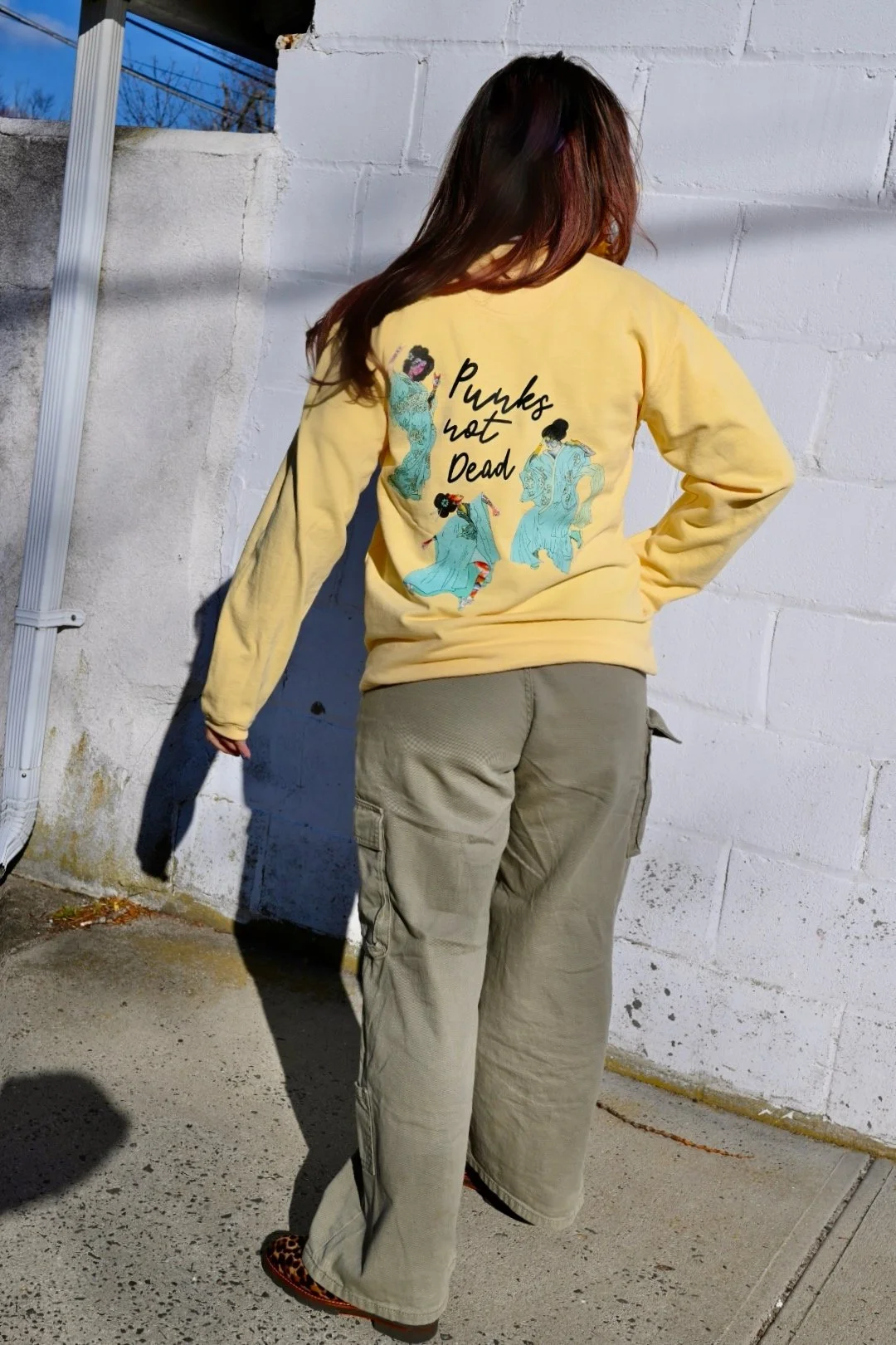 RIOT GEISHA CREWNECK