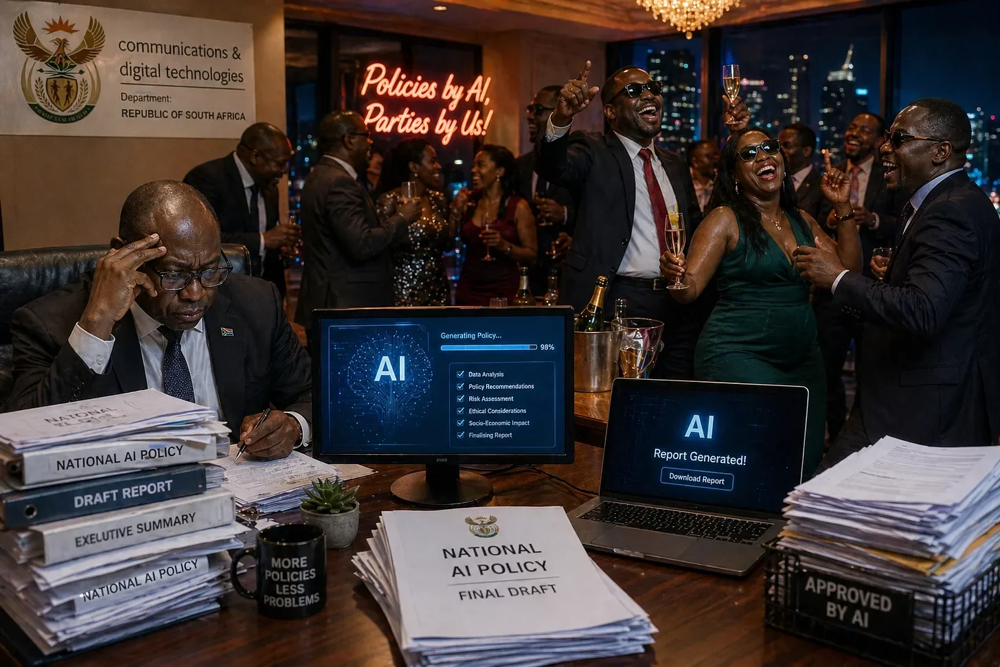 AI was secretly used to draft South Africa's AI policy - mass hallucinations and embarrassments followed