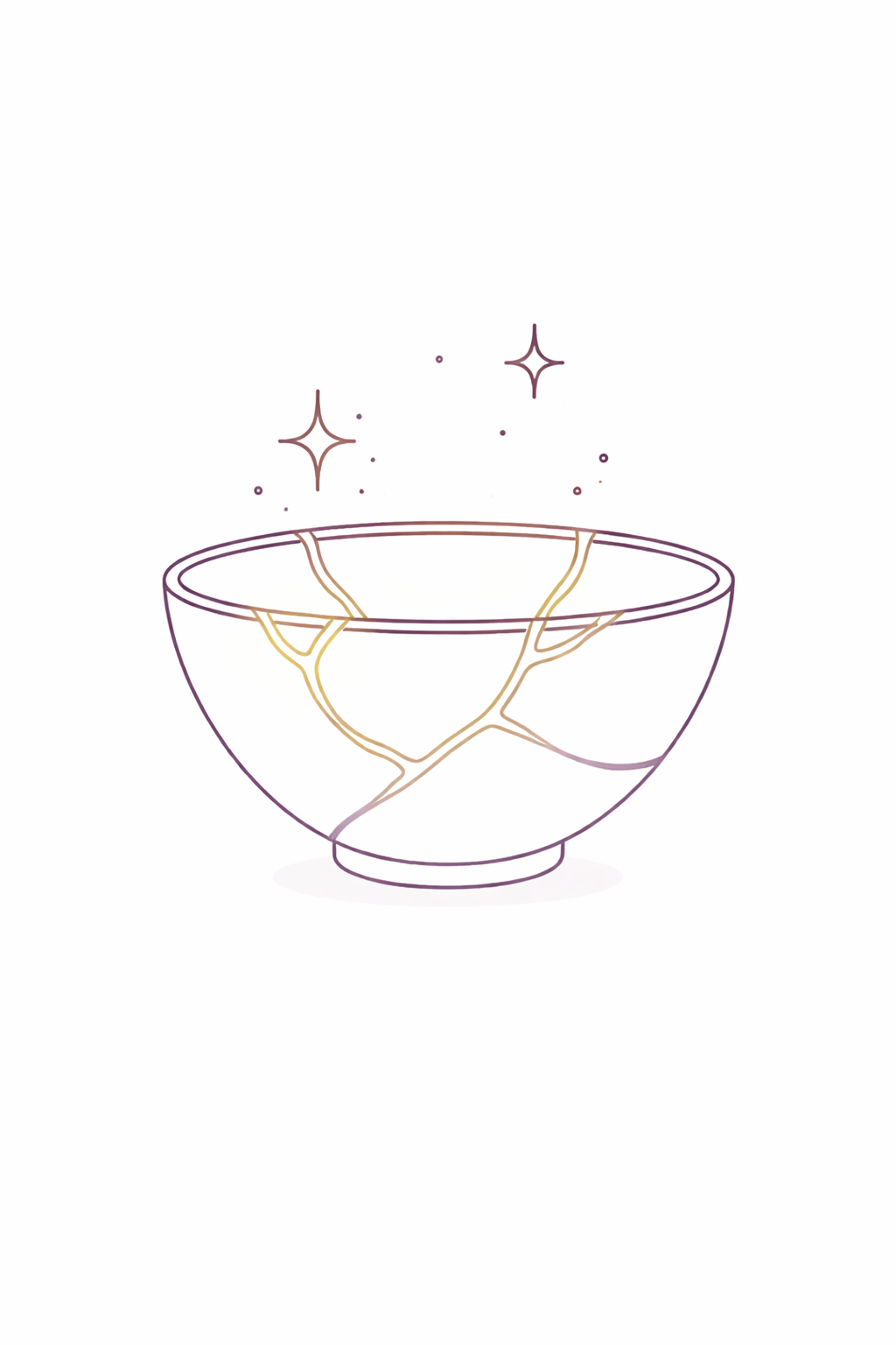 Trasformare le fratture in bellezza