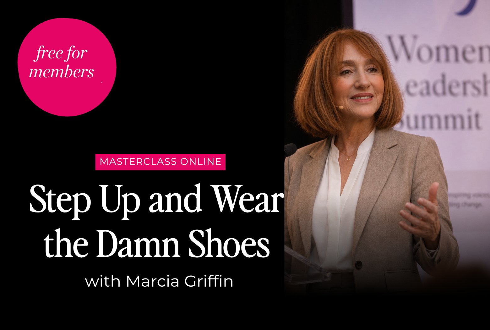 Step Up and Wear the Damn Shoes