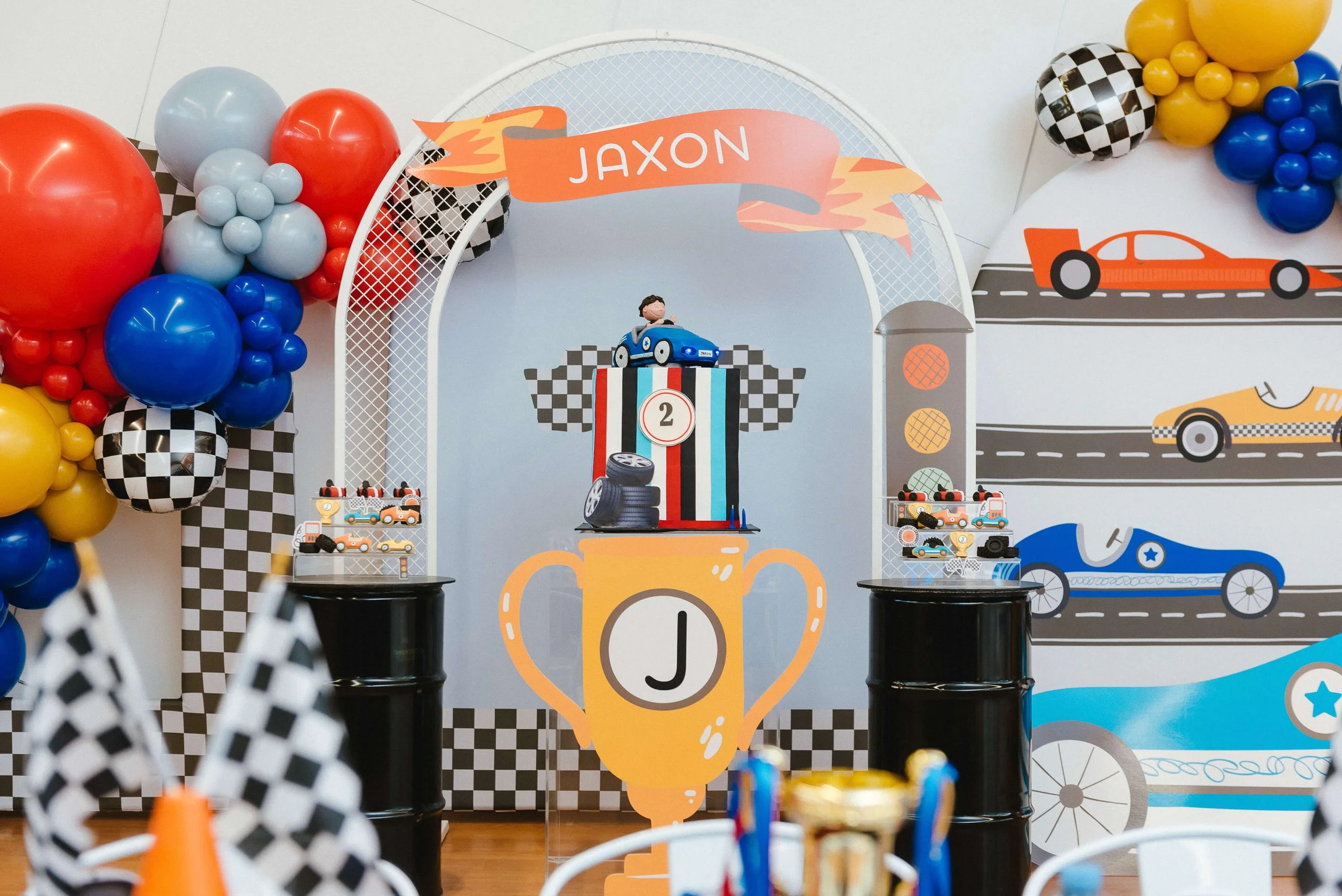 Race Car | Existing Theme Event Styling — Memorable Parties Perth