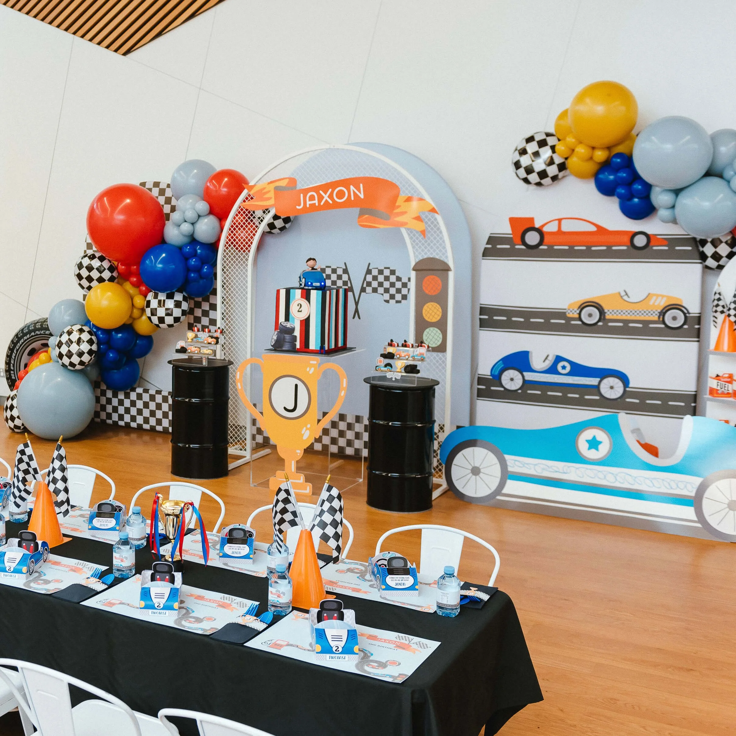 Race Car | Existing Theme Event Styling — Memorable Parties Perth