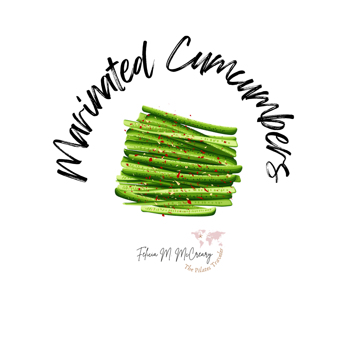 Spiced Marinated Cucumbers