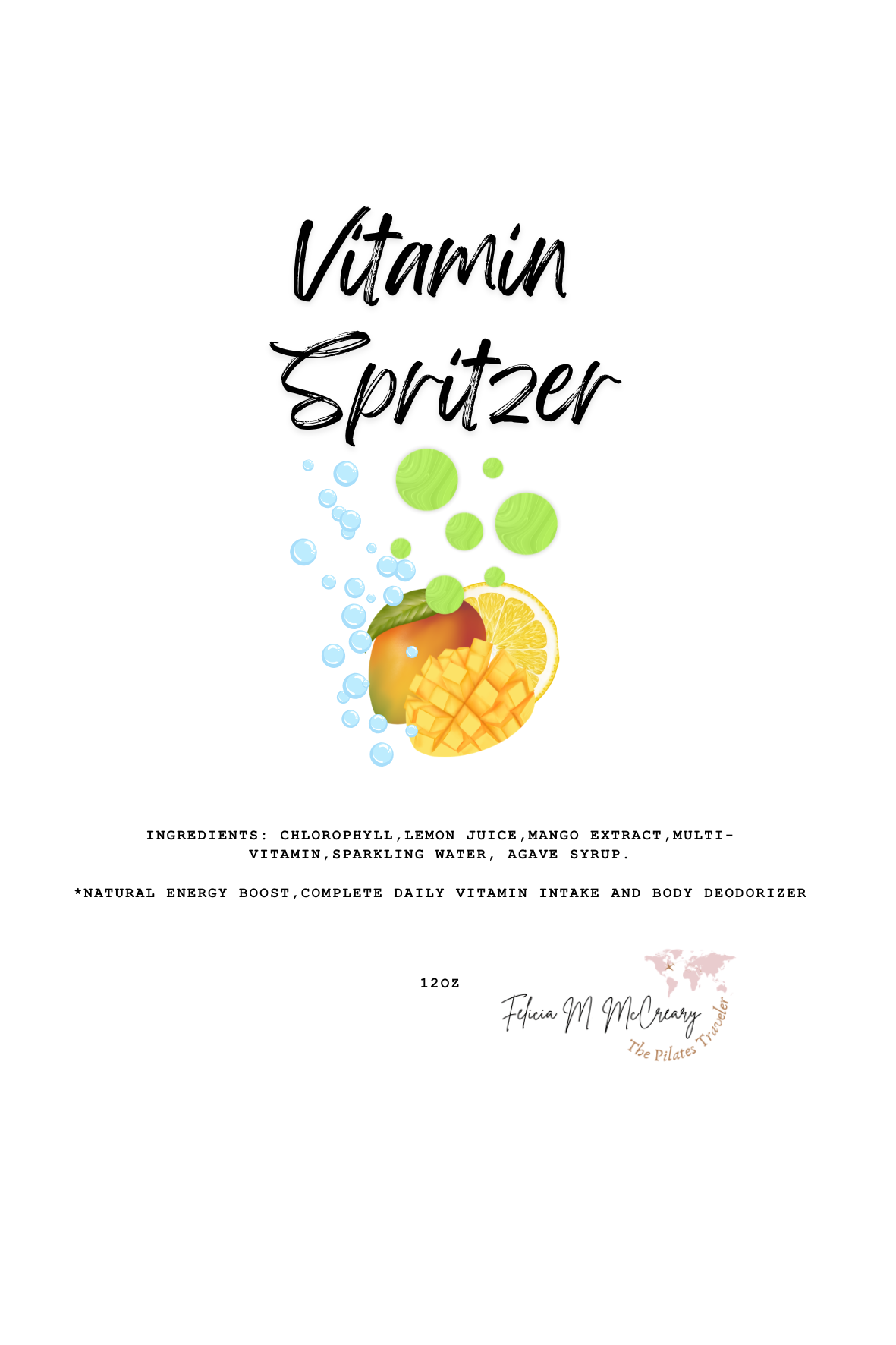 Vitamin Spritzer (Free w/Meal)