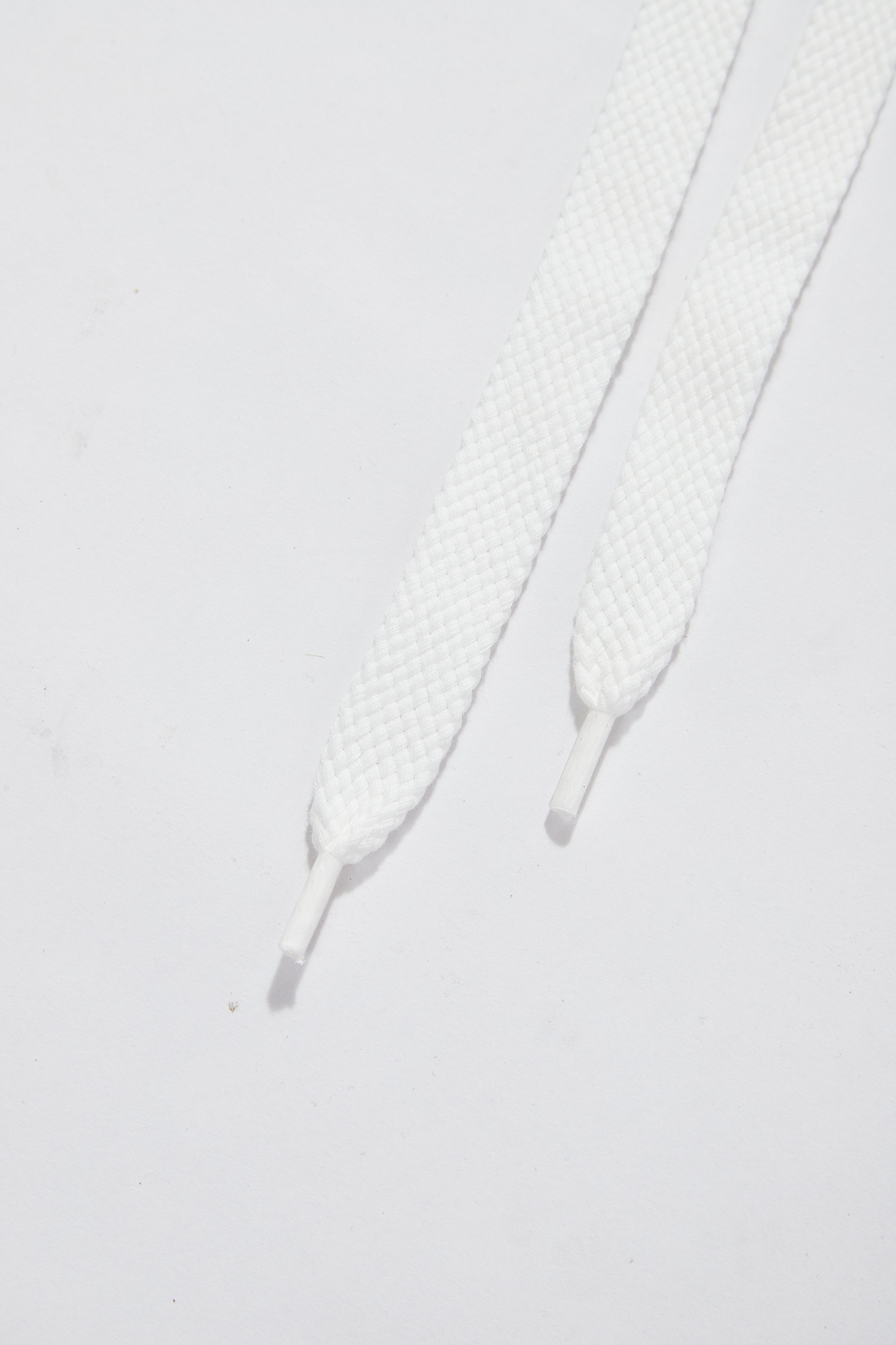 Maison White Cotton Shoelace
