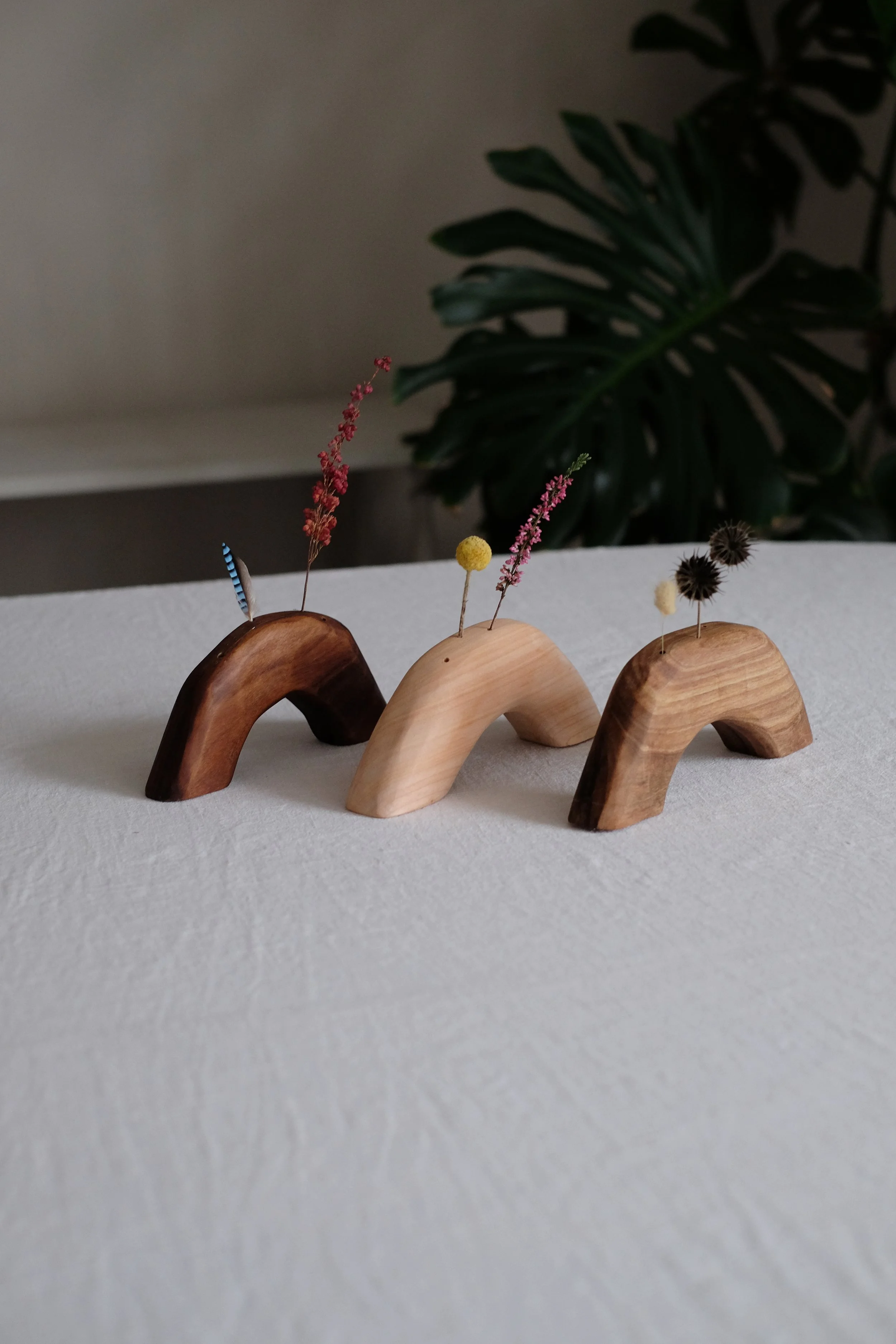 Arco per fiori secchi