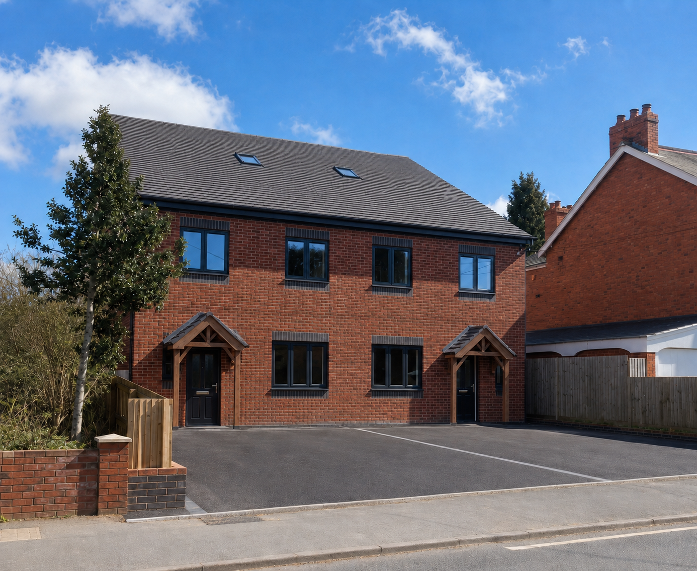 Two New-build Houses, Telford