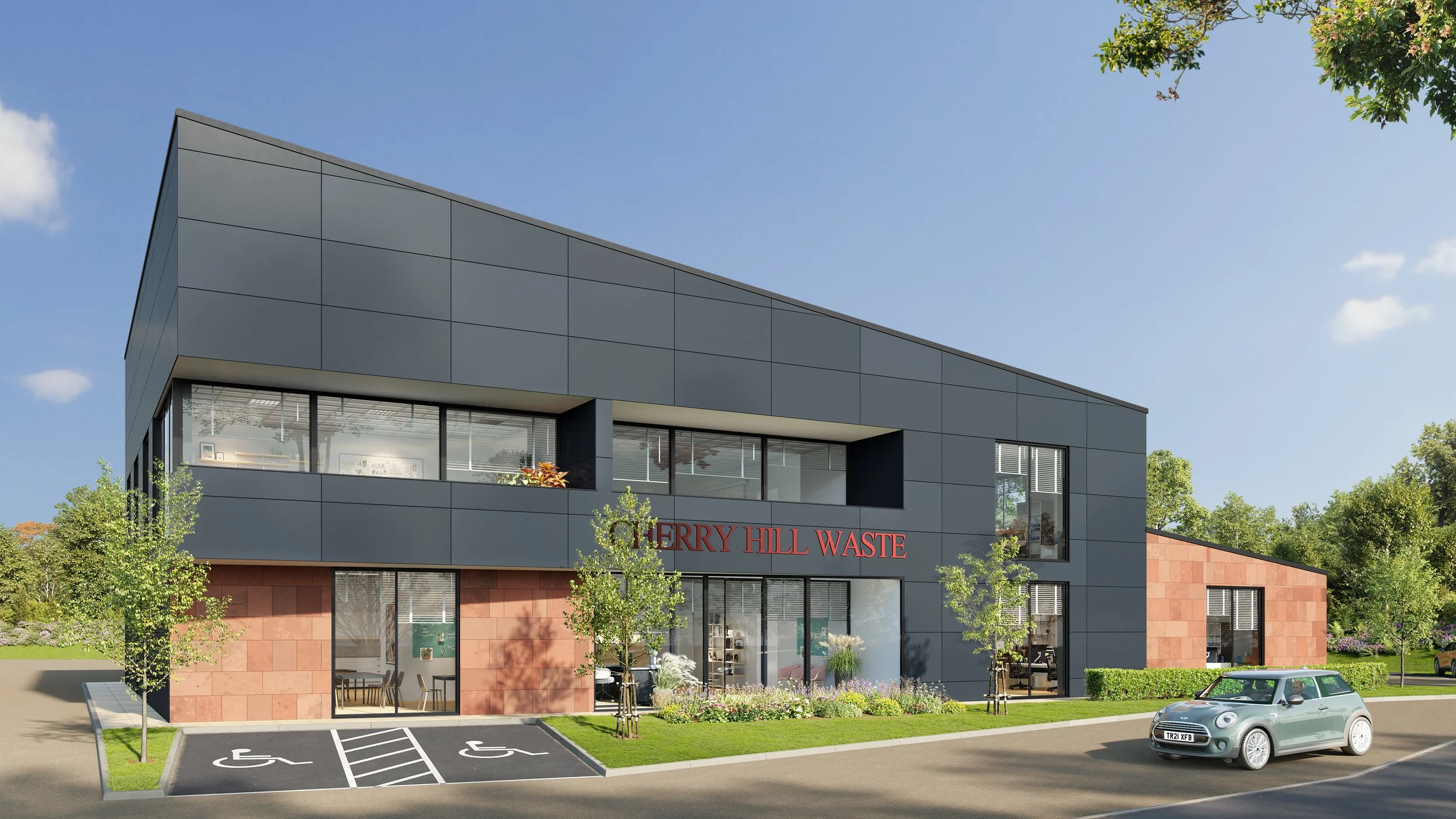New office building, Newcastle-Under-Lyme