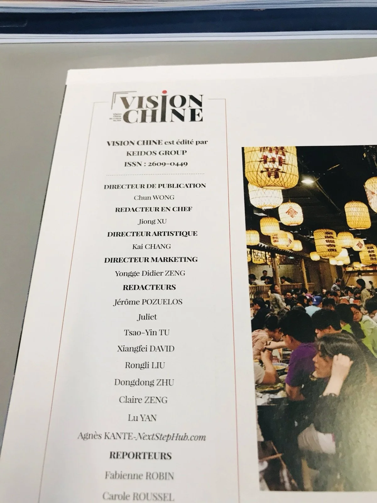 Vision Chine magazine — 30+ issues translated, adapted and reviewed