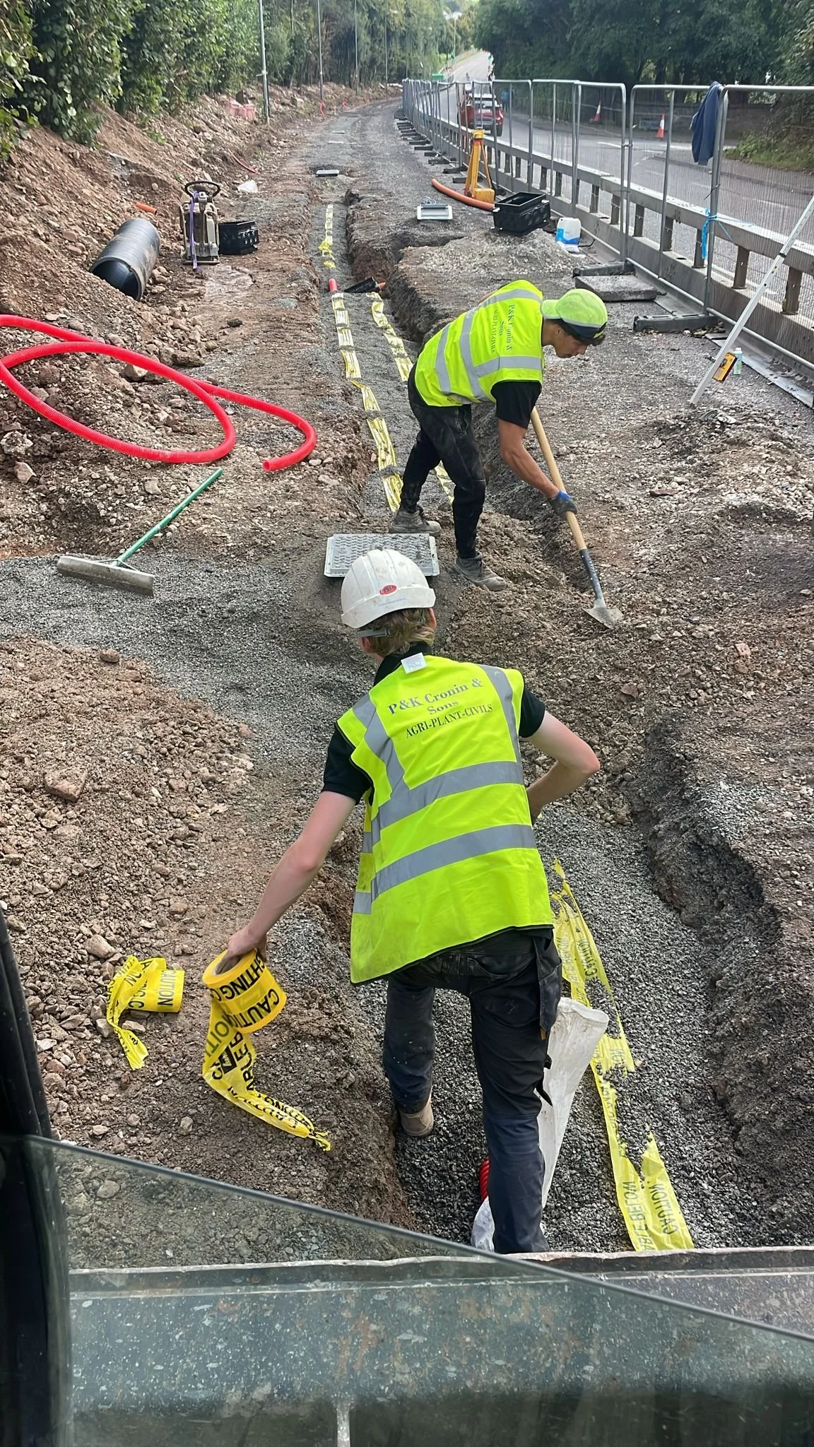 October - Groundworks in Glanmire, Cork