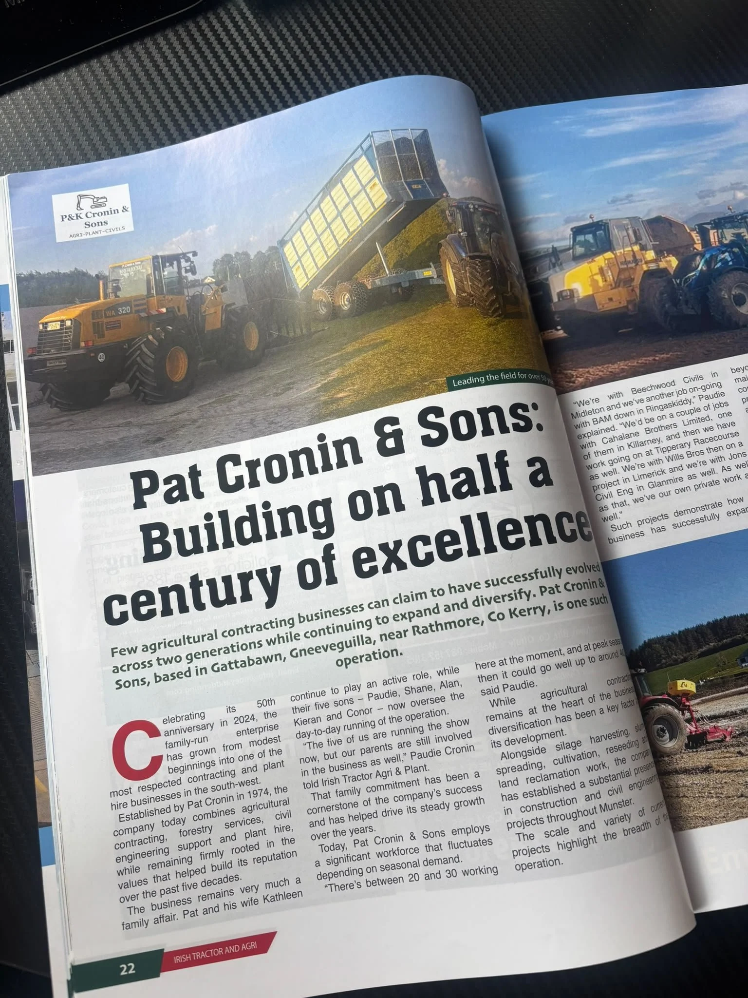 Feature: Irish Tractor &amp; Agri magazine Summer 2026