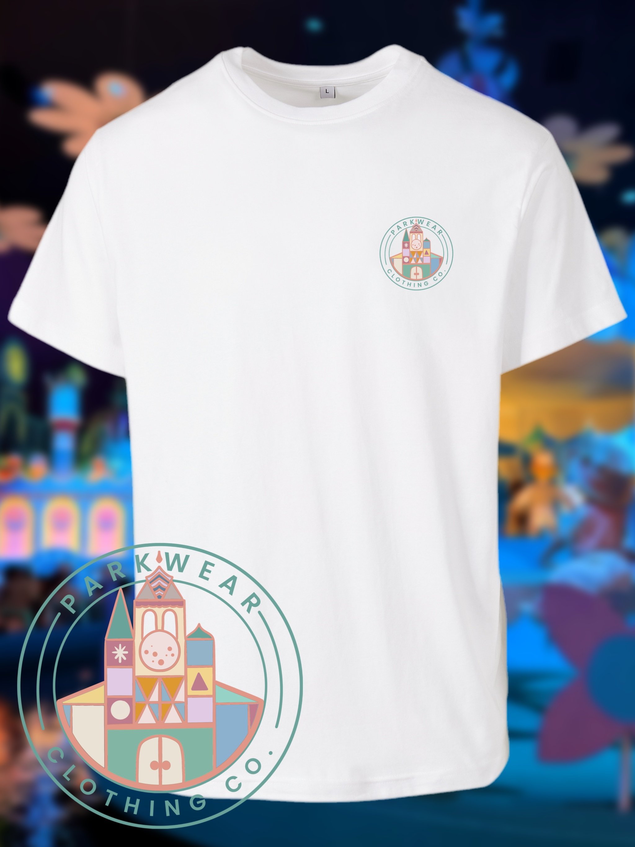 Small World Tee White (CLEARANCE)
