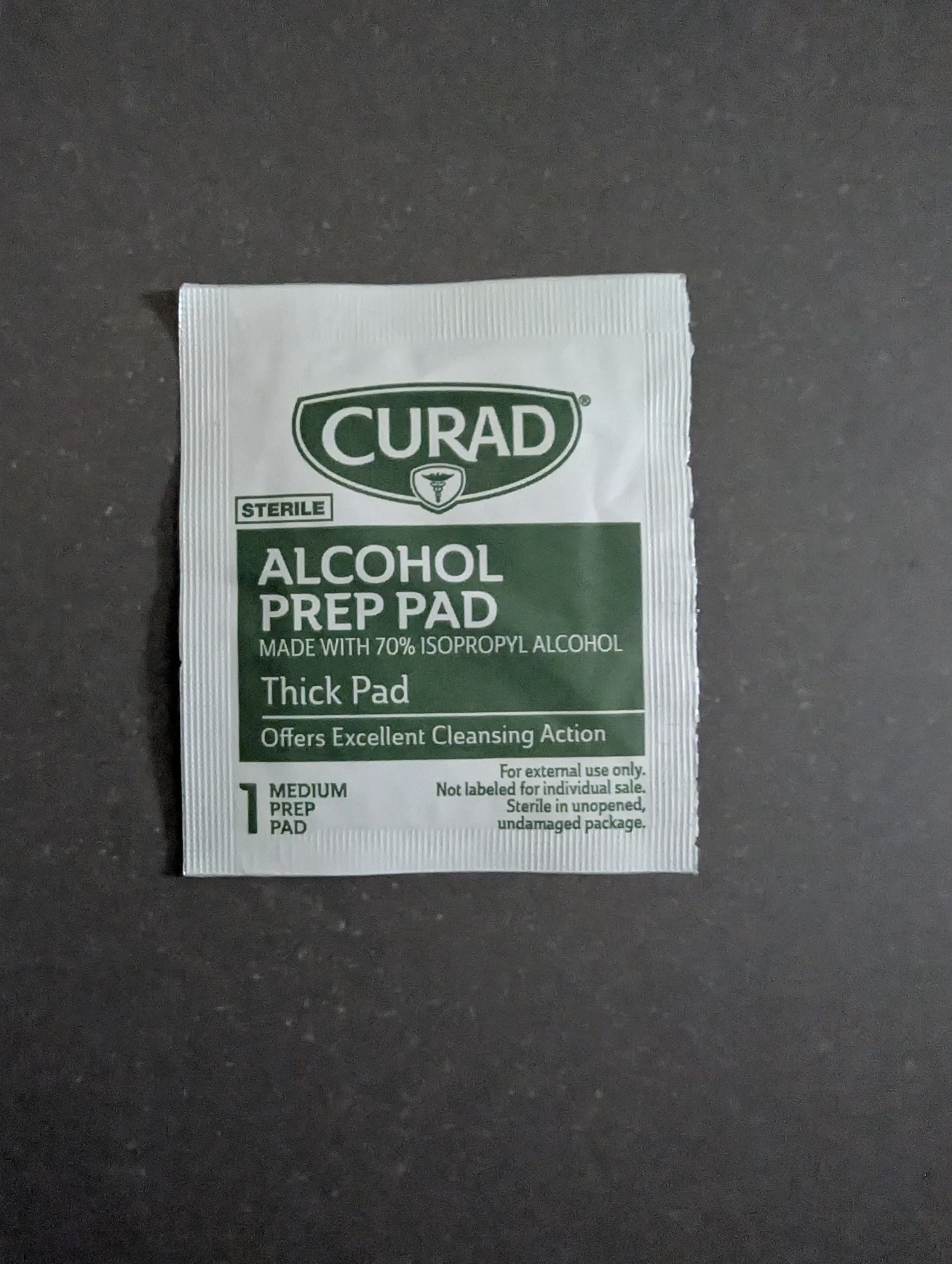 Alcohol Prep Pads - 70% Alcohol - 100 Count
