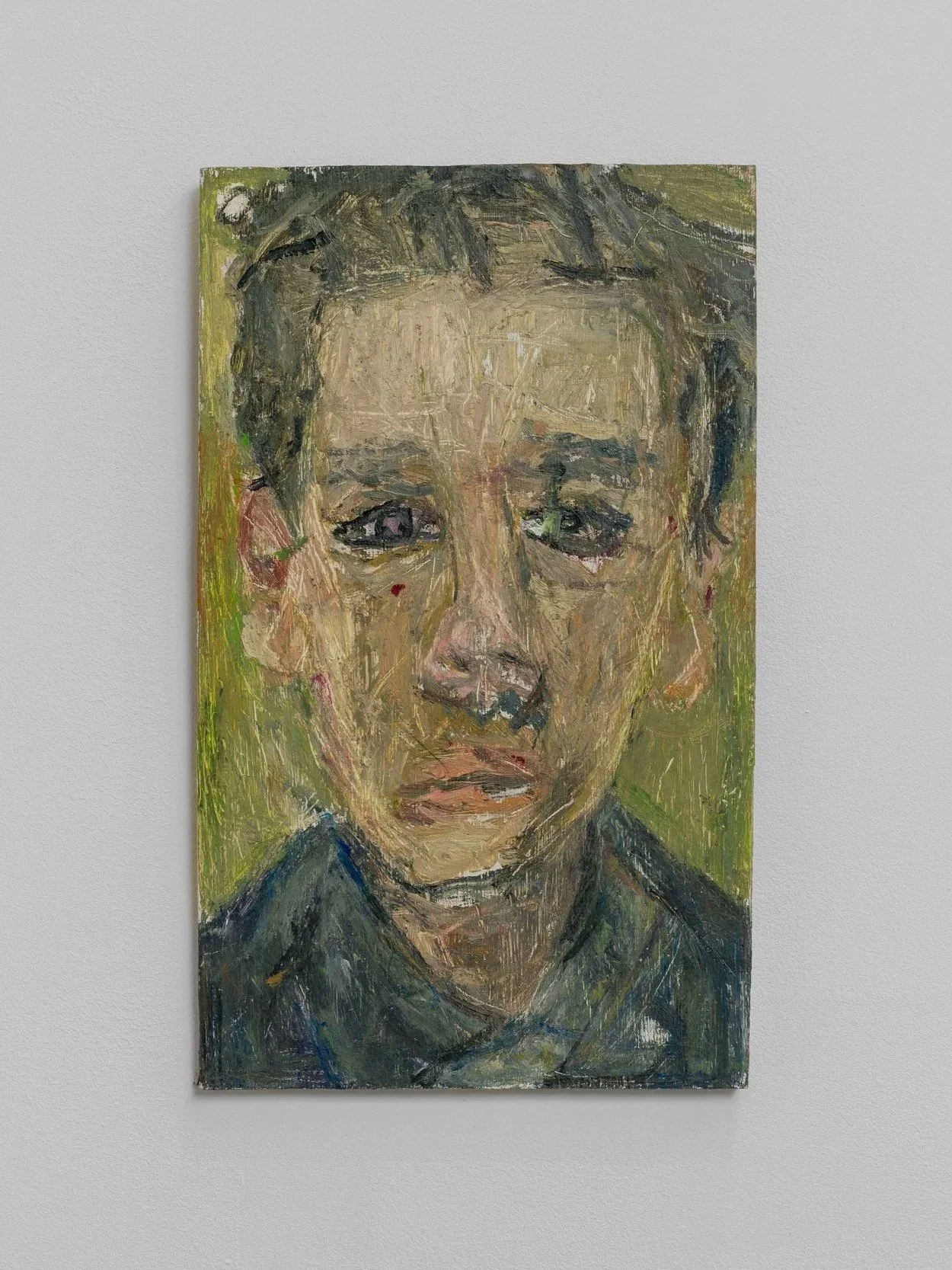 Charlie Gosling, 'Eric', 2025, oil on board, 37.5 x 22.5cm
