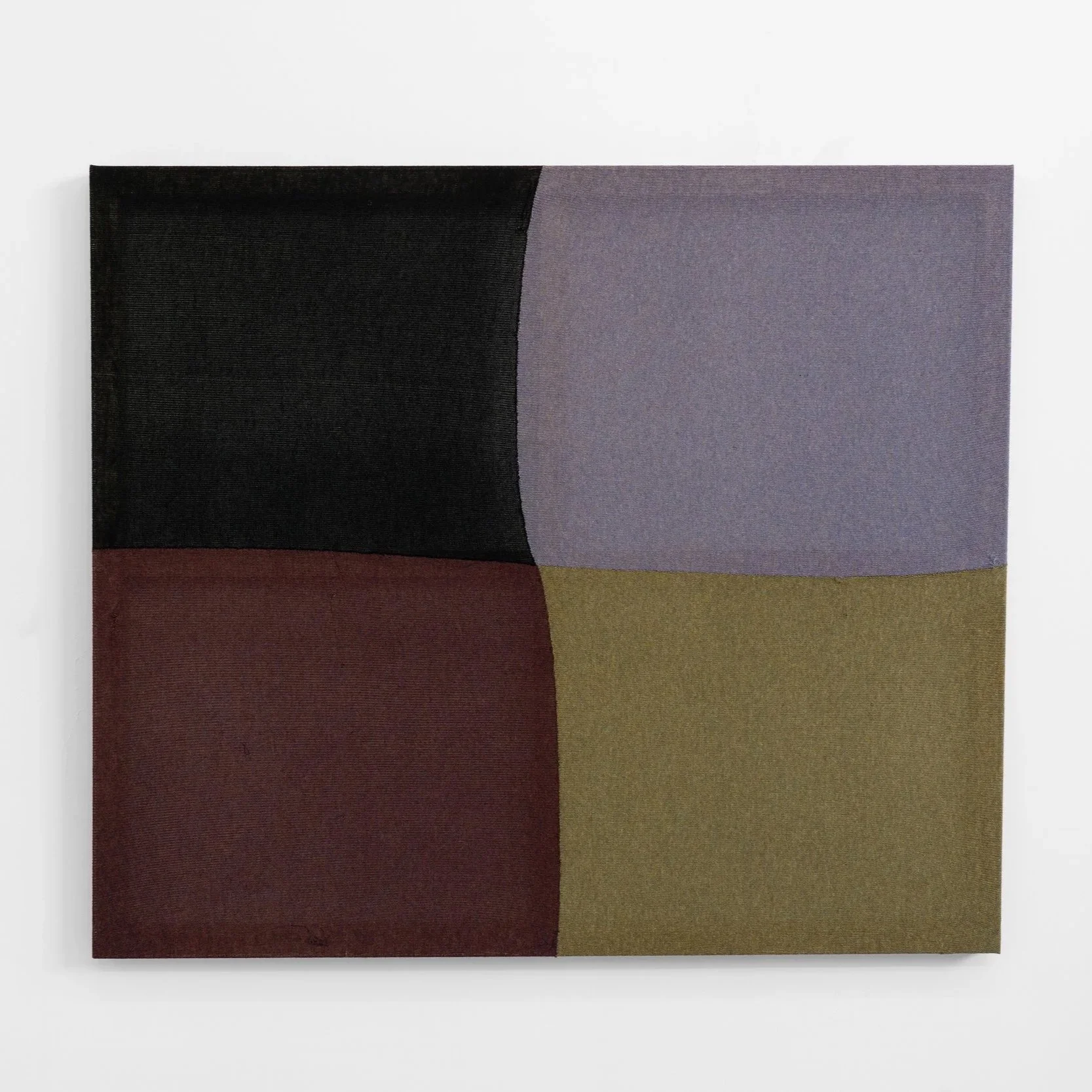 Annie Shead, 'Dark Upon Light', 2026, lambswool and melange wool on wooden frame, 130 x 150cm